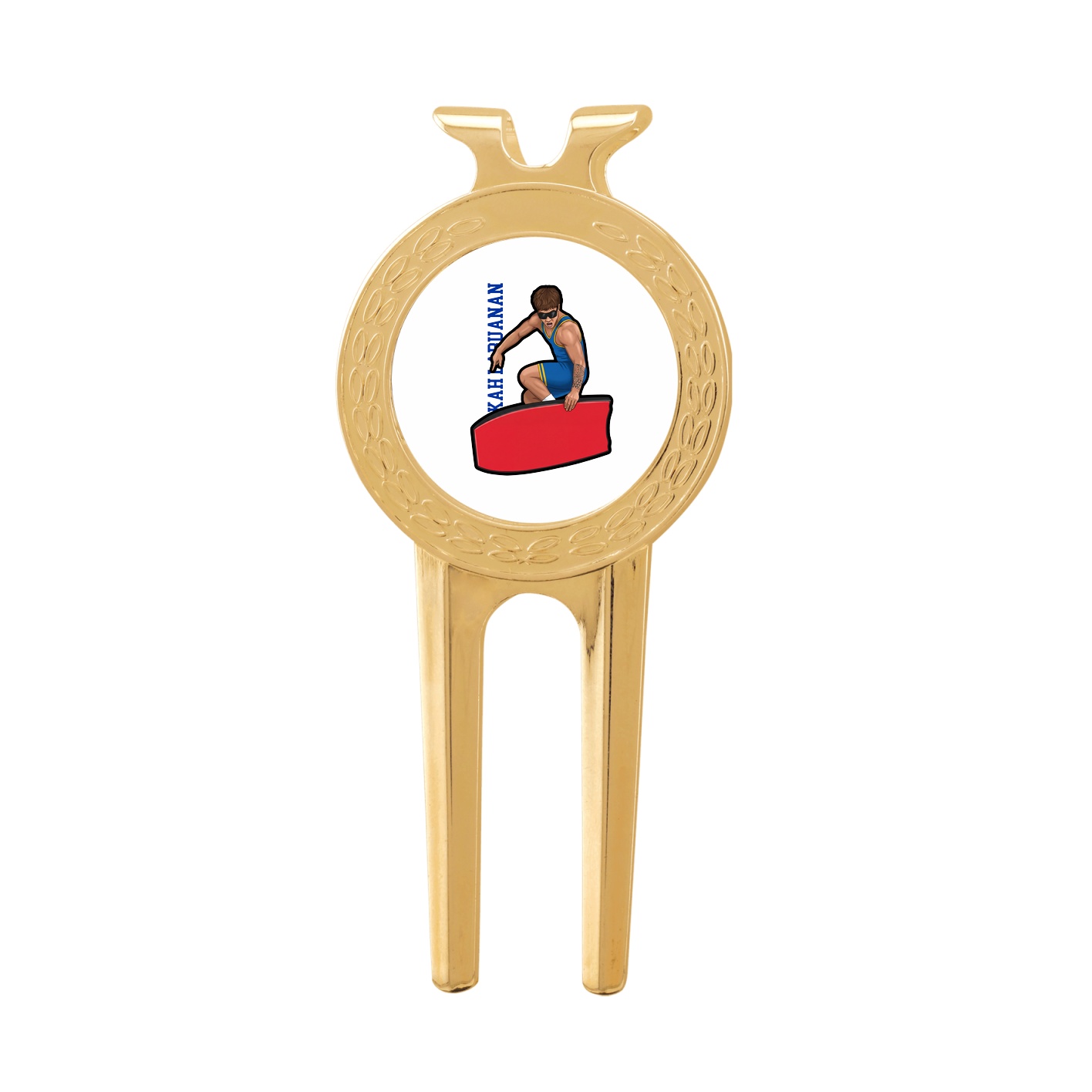 Divot Tool with Ball Marker — Name Vertical in Classic
