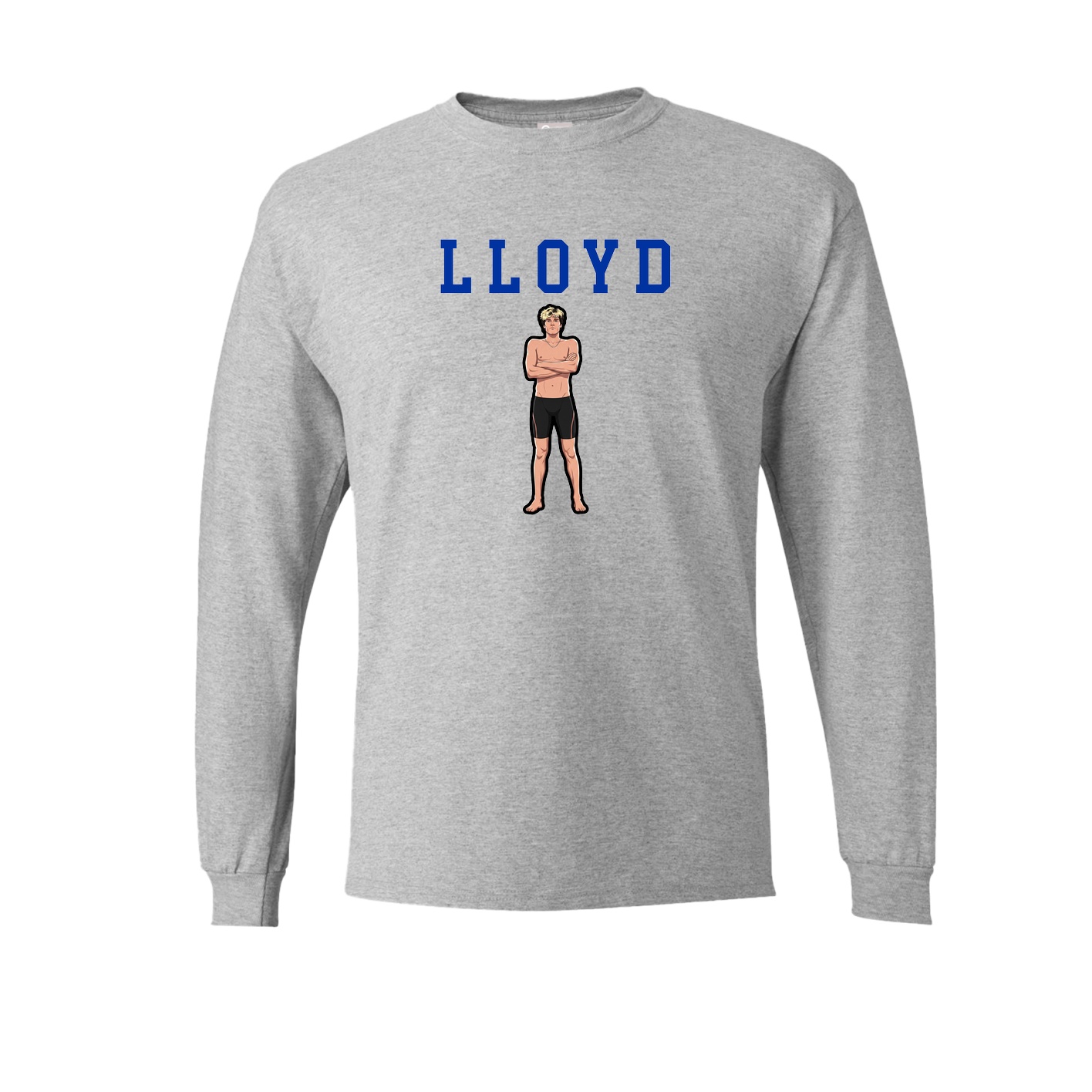 Long Sleeve Tee — Shirsey in Grey