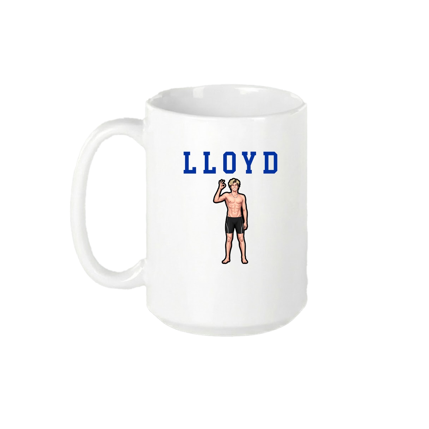 15oz Coffee Mug — Shirsey in White