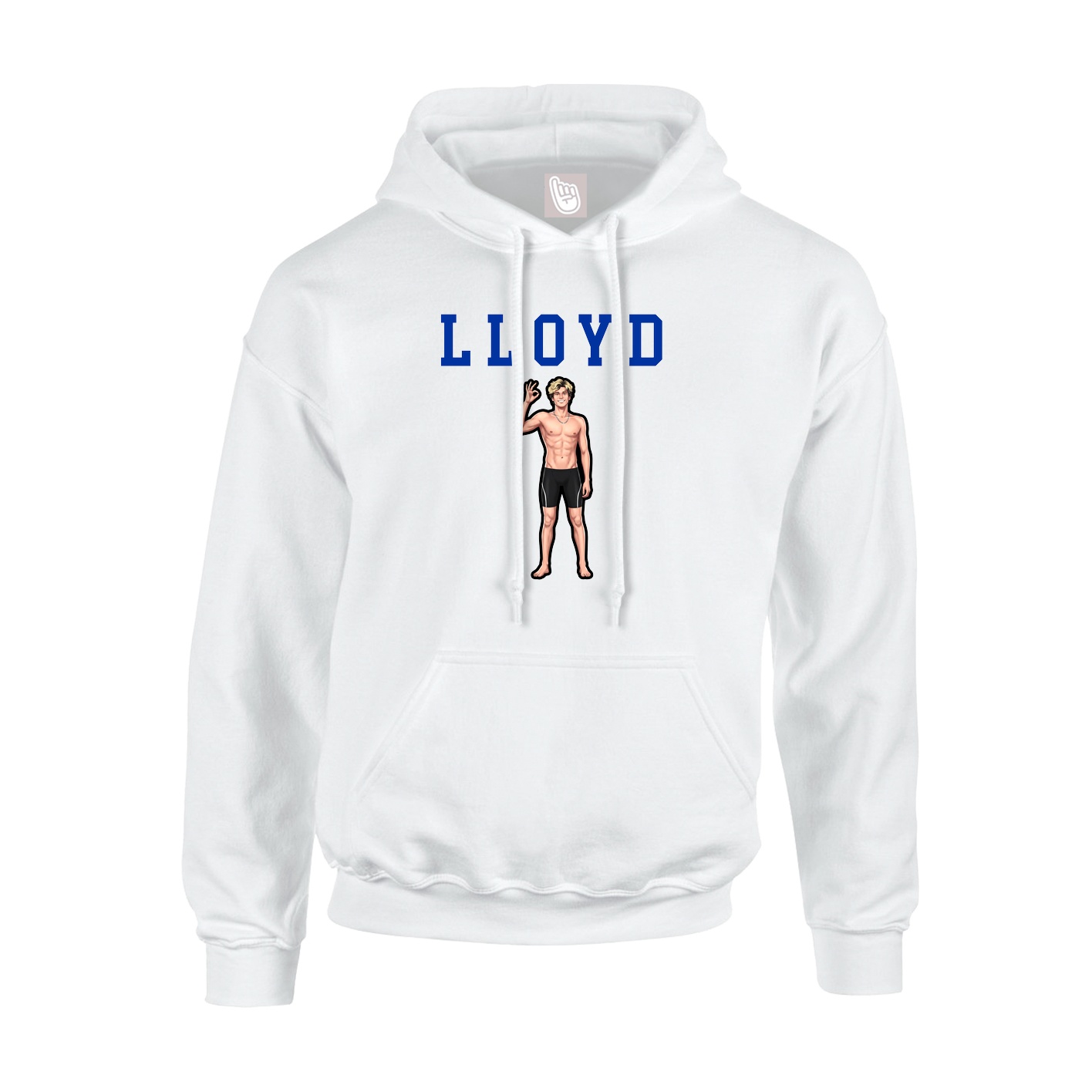 Youth Hoodie — Shirsey in White