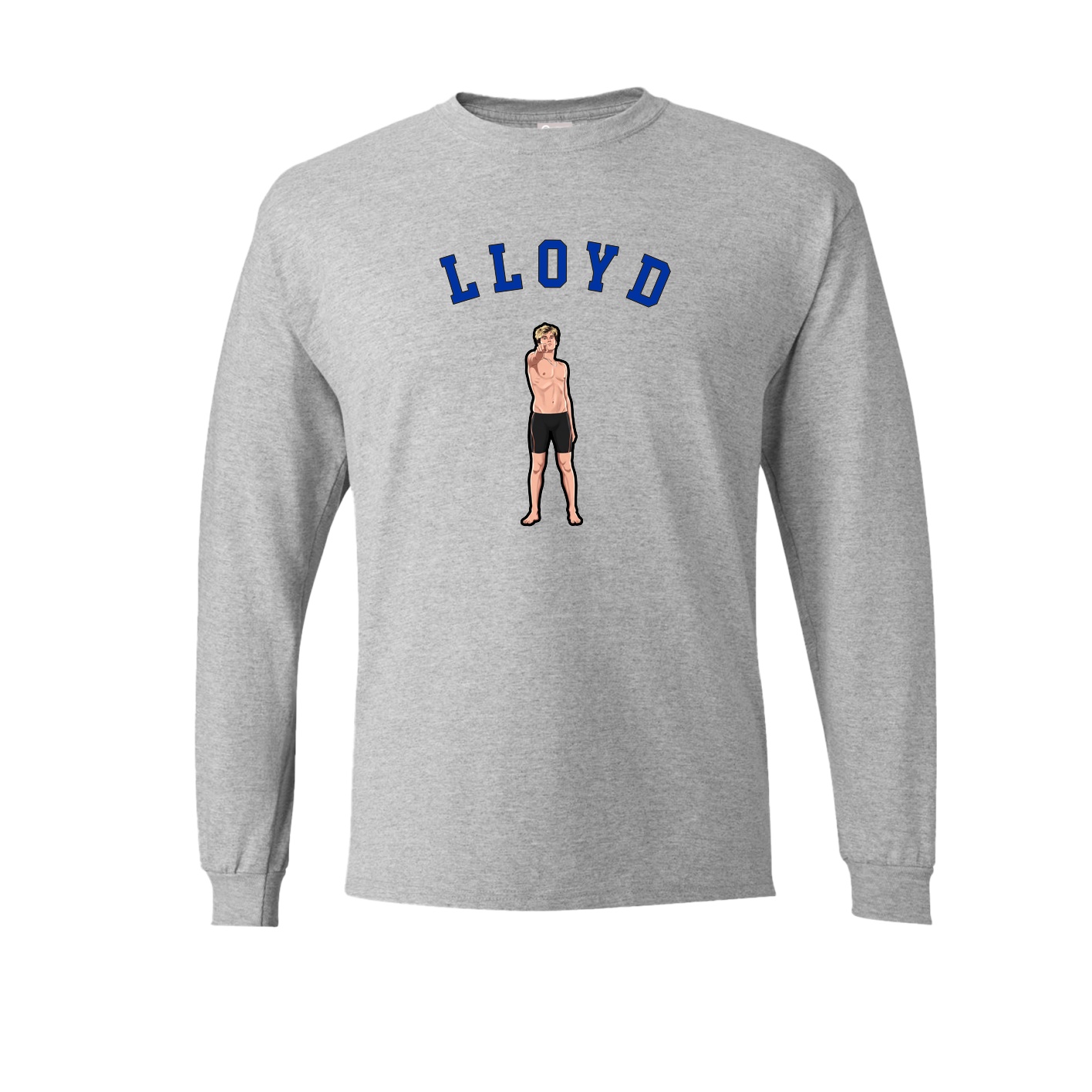 Long Sleeve Tee — Shirsey Arch in Grey