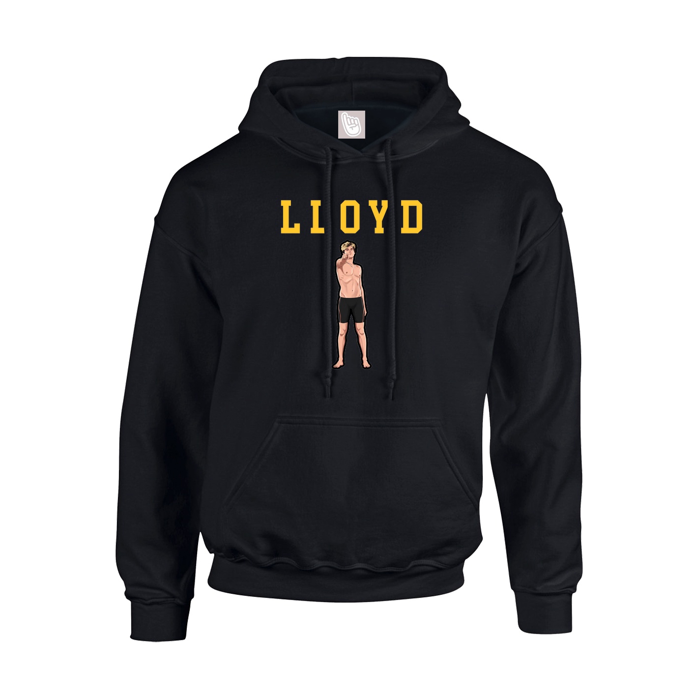 Youth Hoodie — Shirsey in Black