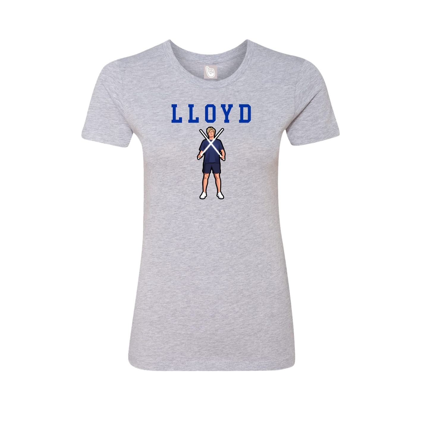 Fitted Women's Tee — Shirsey in Grey