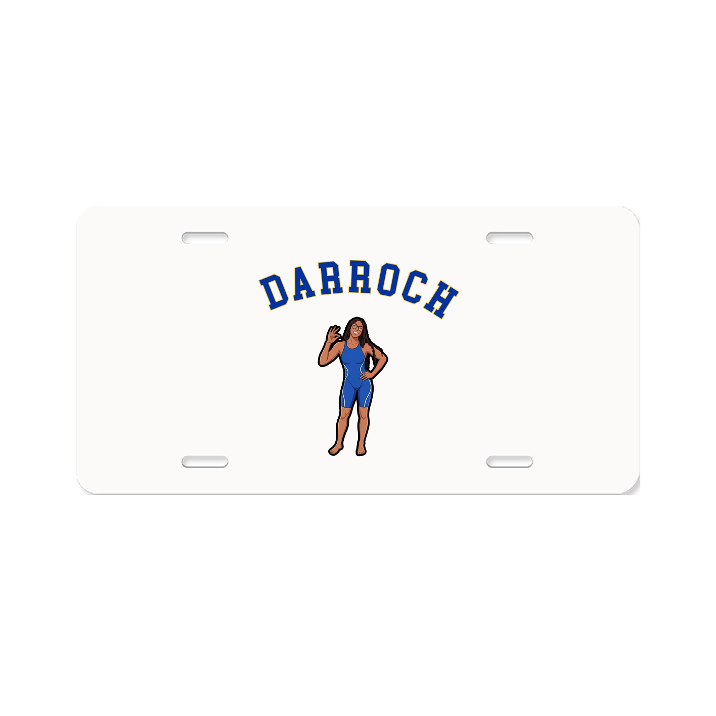 License Plate — Shirsey Arch in Classic
