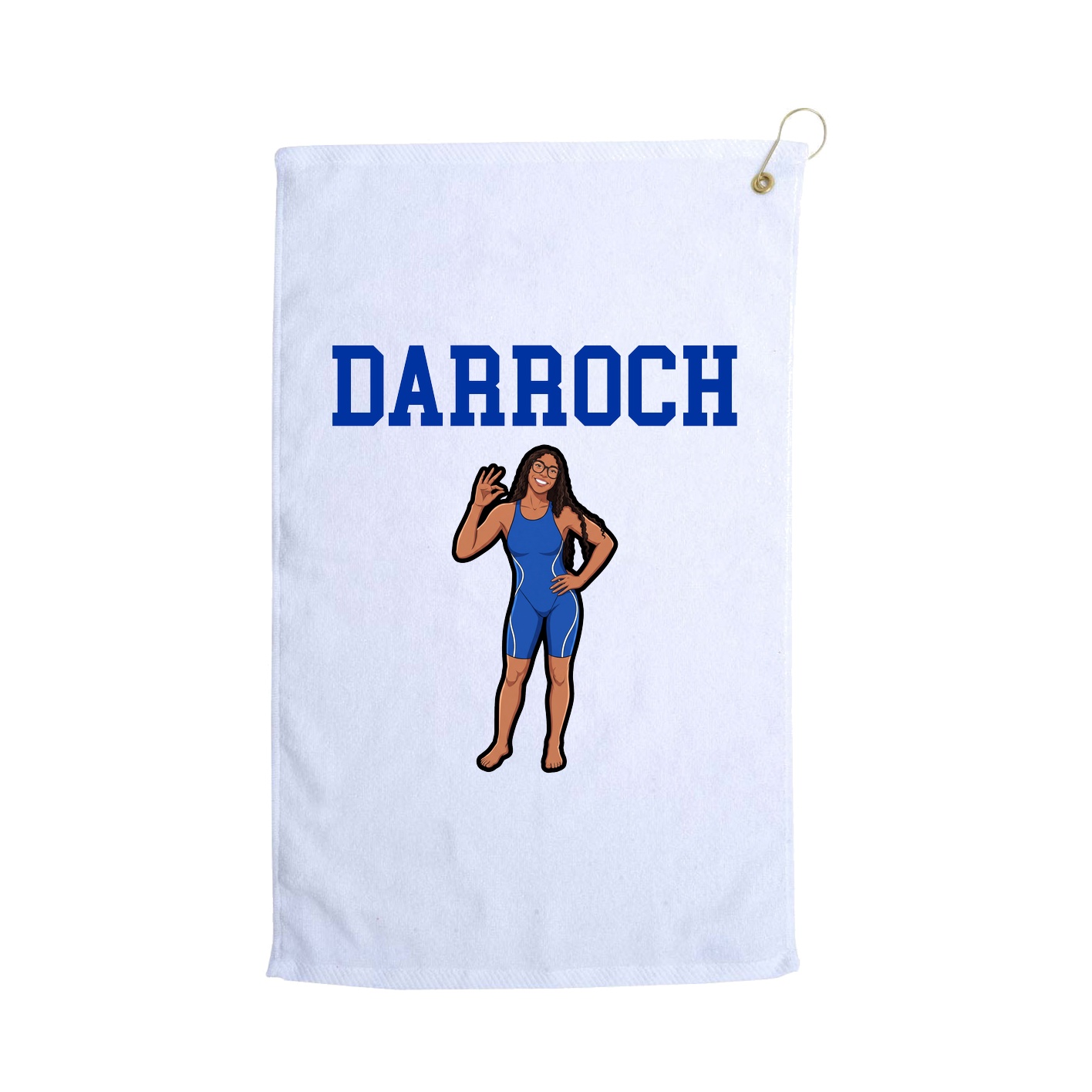 Golf Towel — Shirsey in White