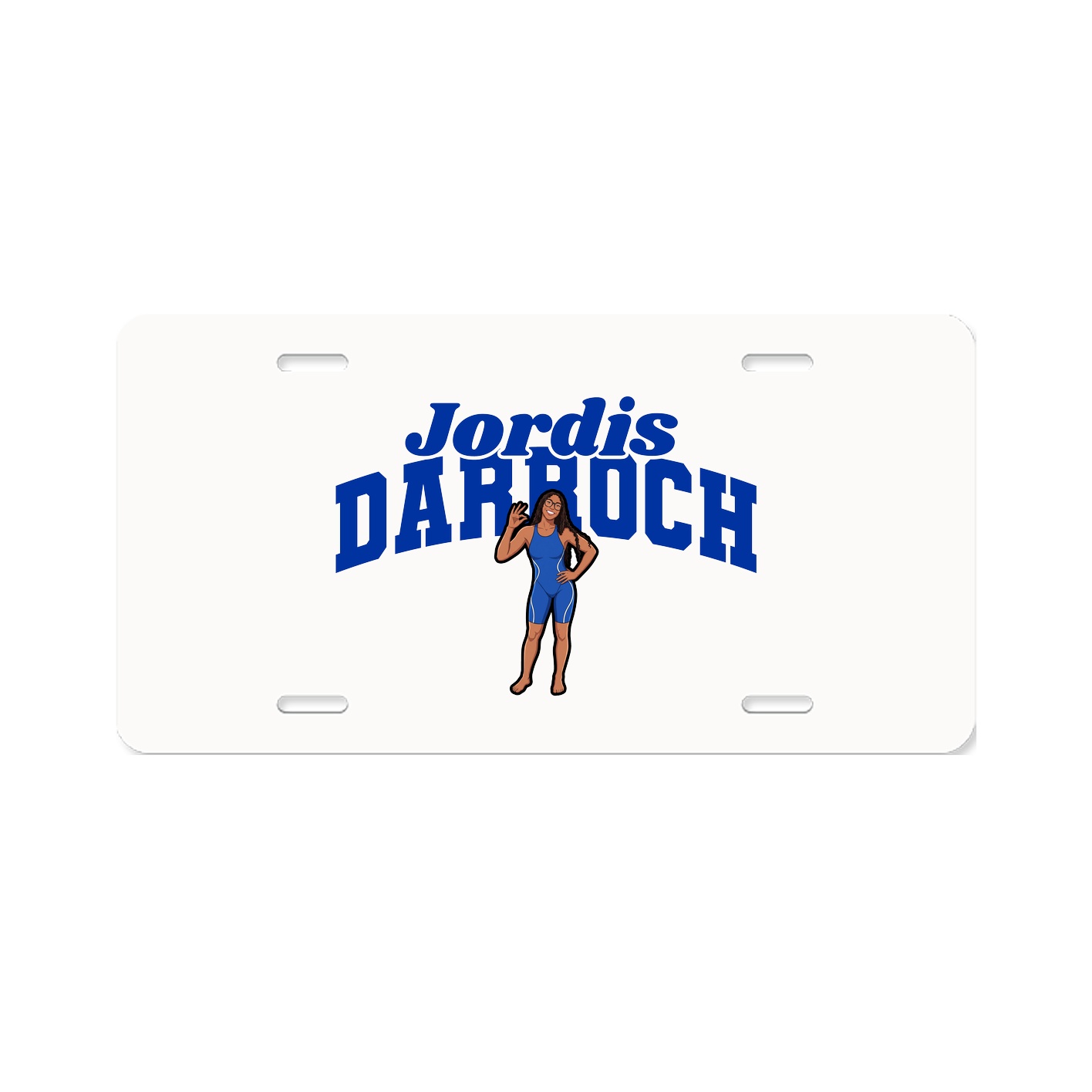 License Plate — Signature Arch in Classic