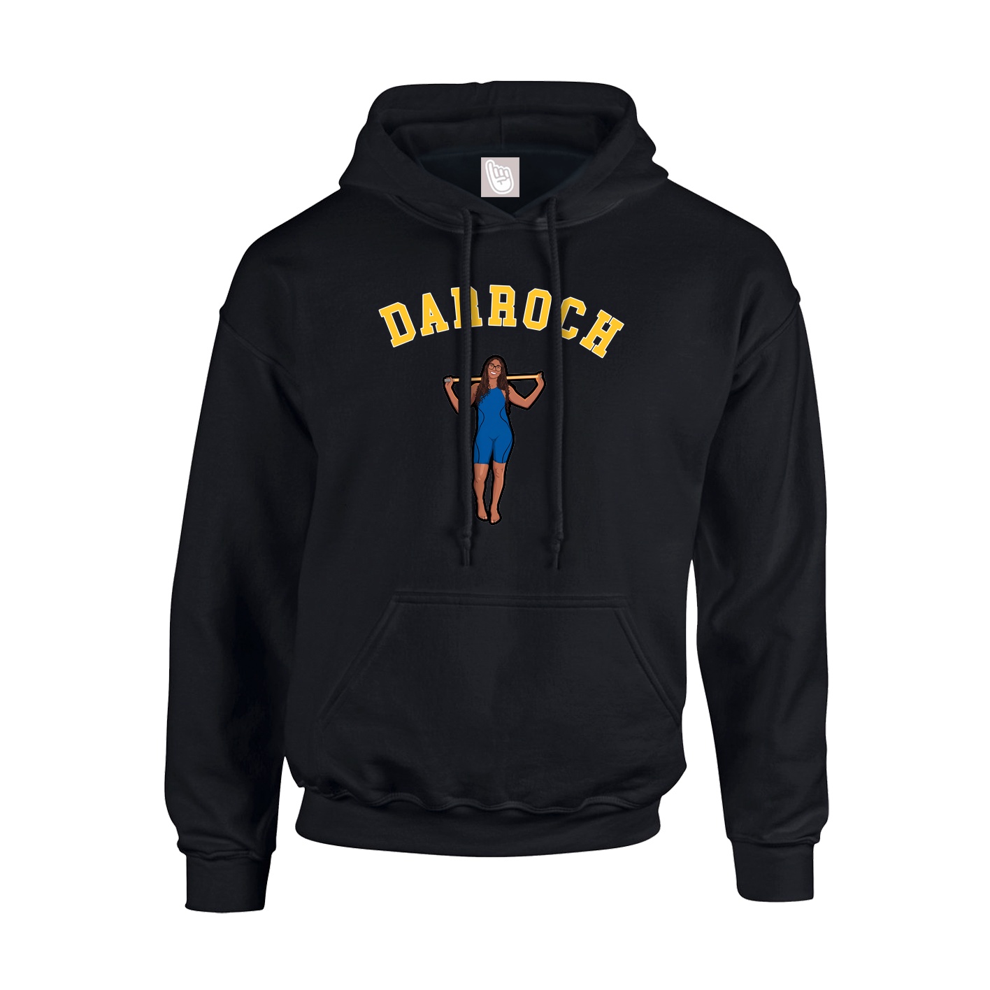 Hoodie — Shirsey Arch in Black