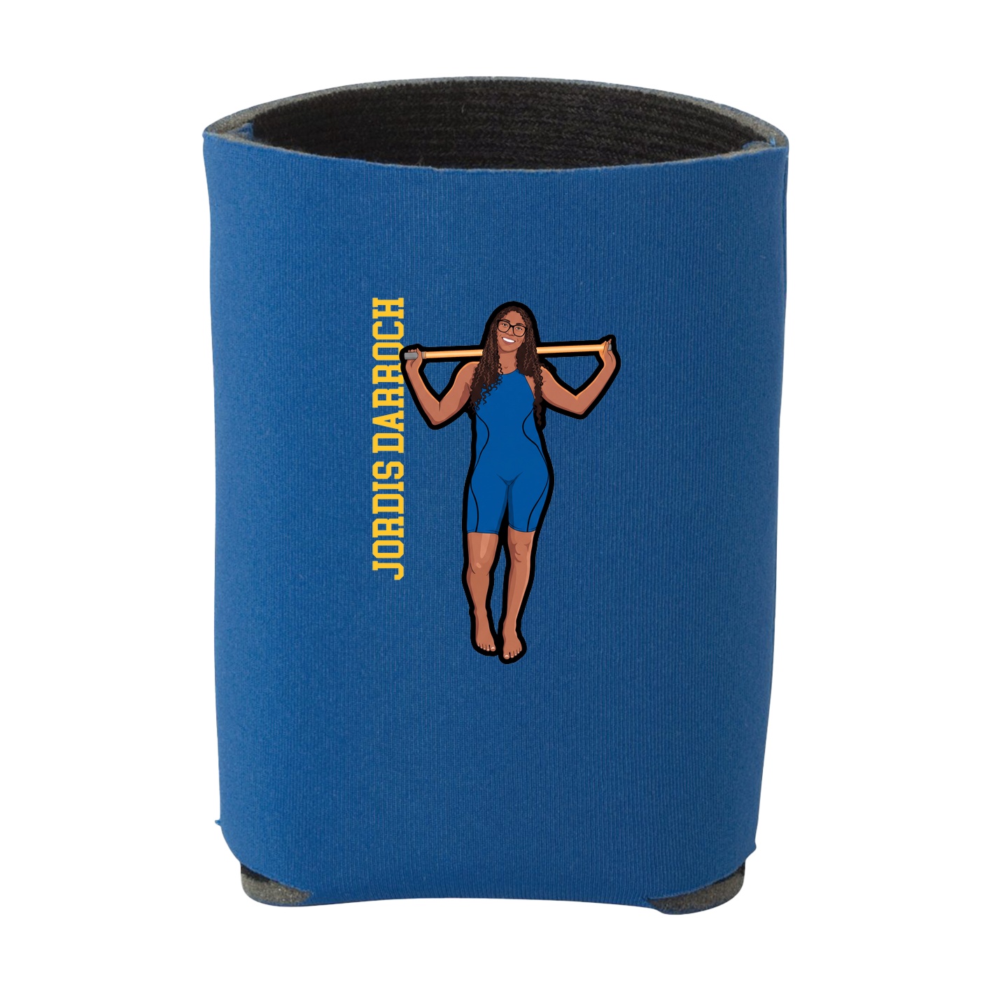 Can Holder — Name Vertical in Royal
