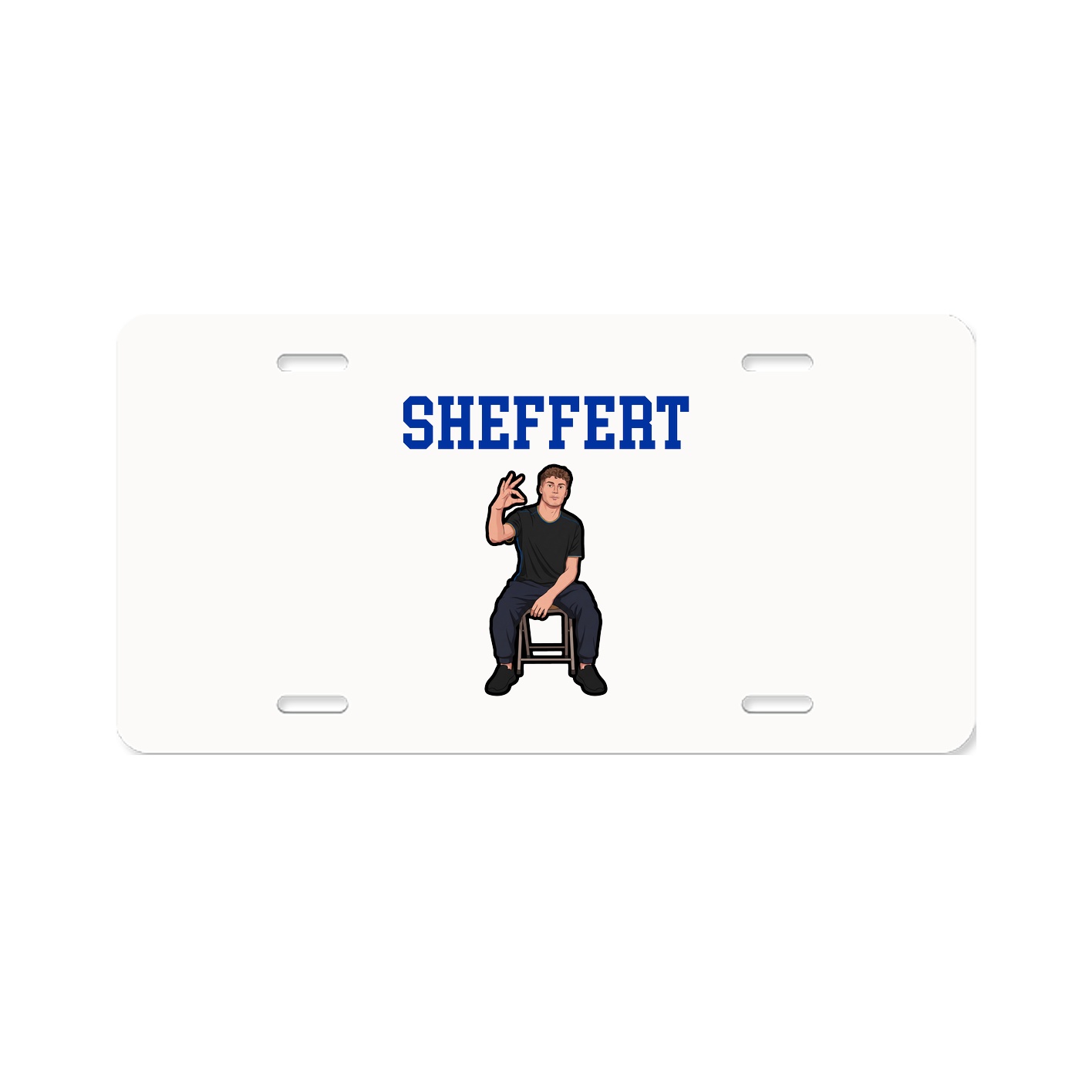 License Plate — Shirsey in Classic