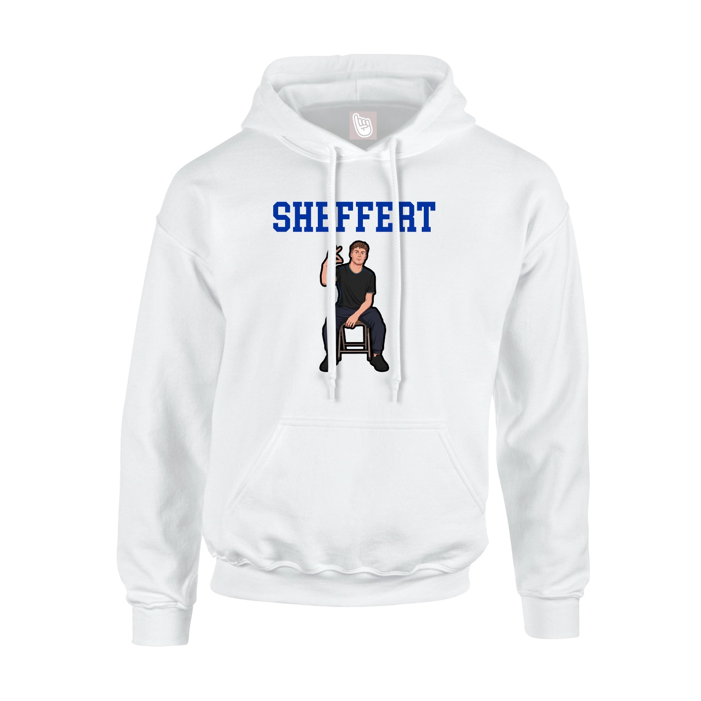 Youth Hoodie — Shirsey in White