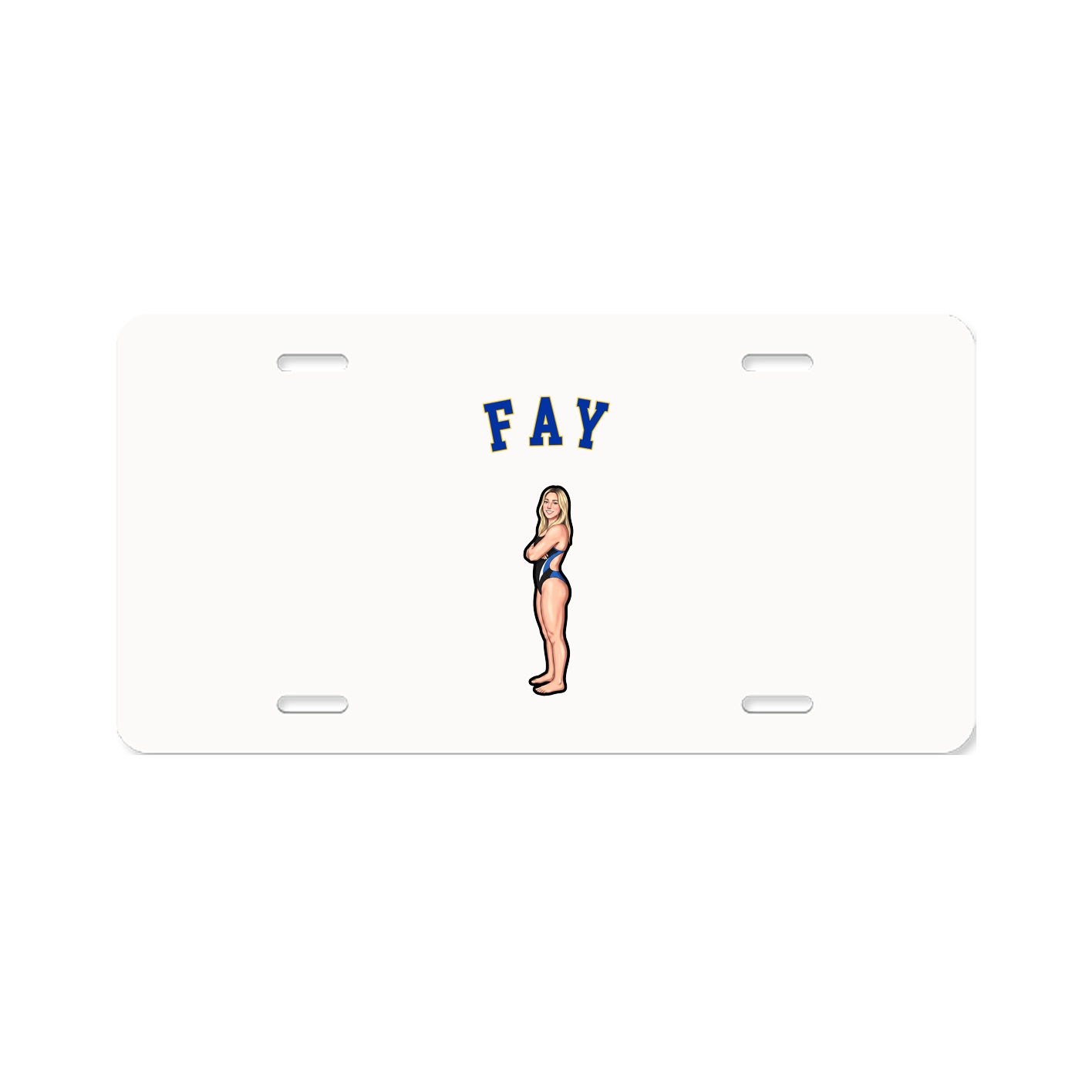 License Plate — Shirsey Arch in Classic