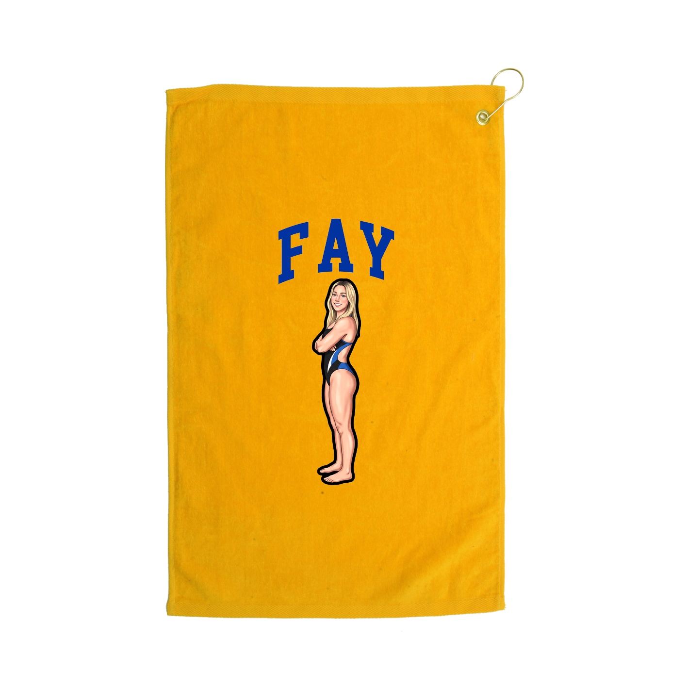 Golf Towel — Shirsey in Gold