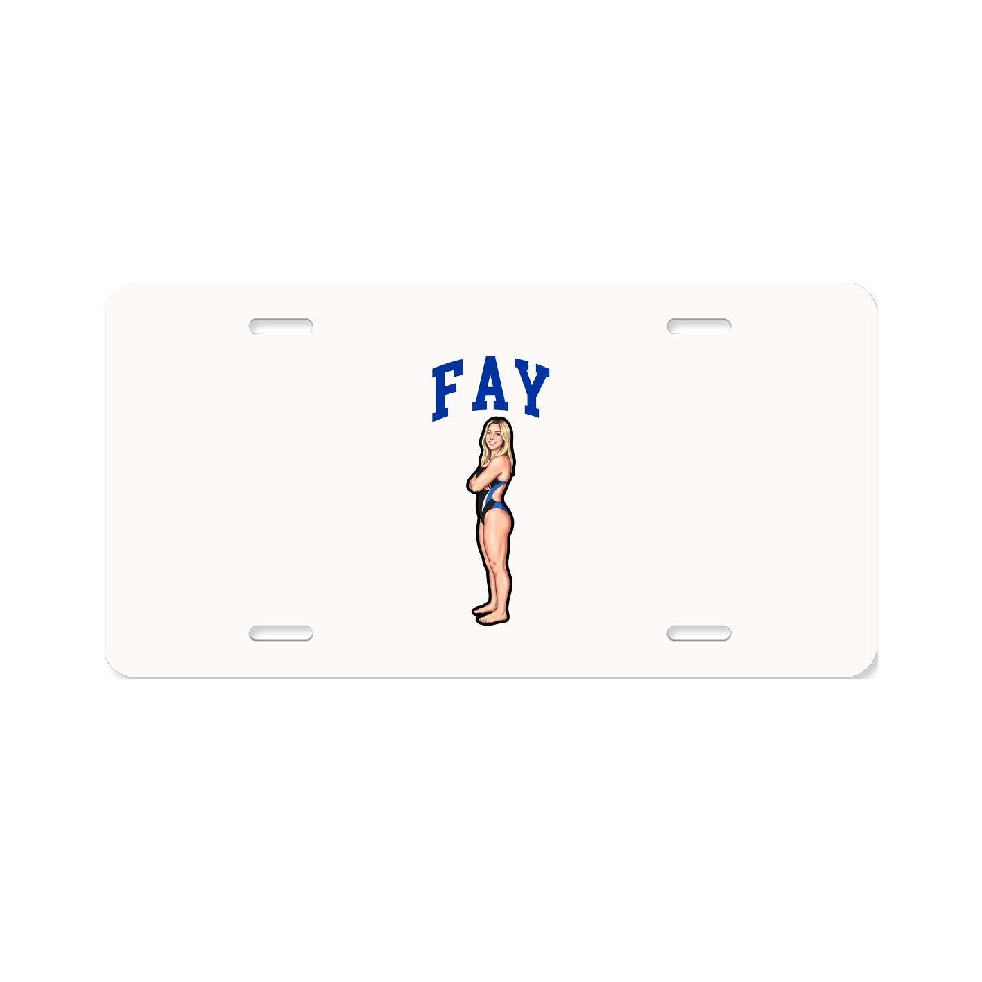 License Plate — Shirsey in Classic