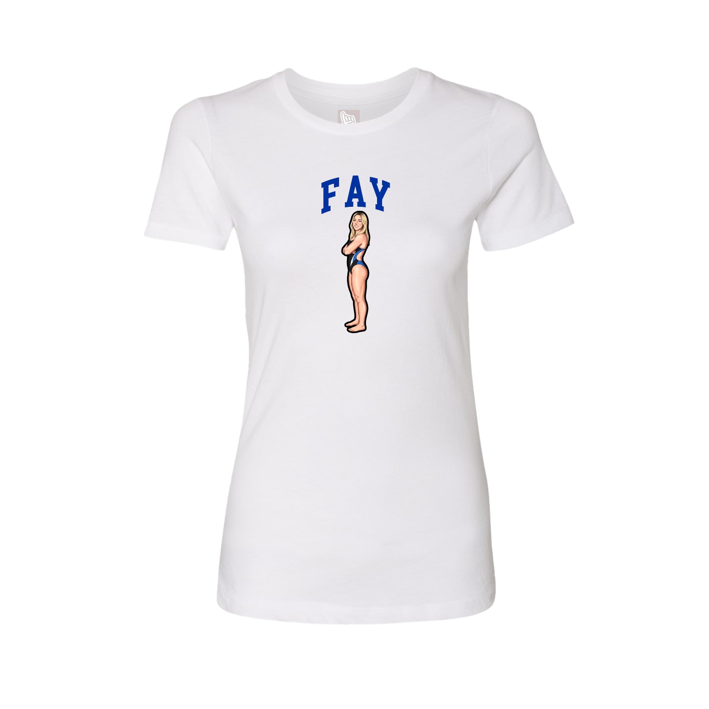 Fitted Women's Tee — Shirsey in White