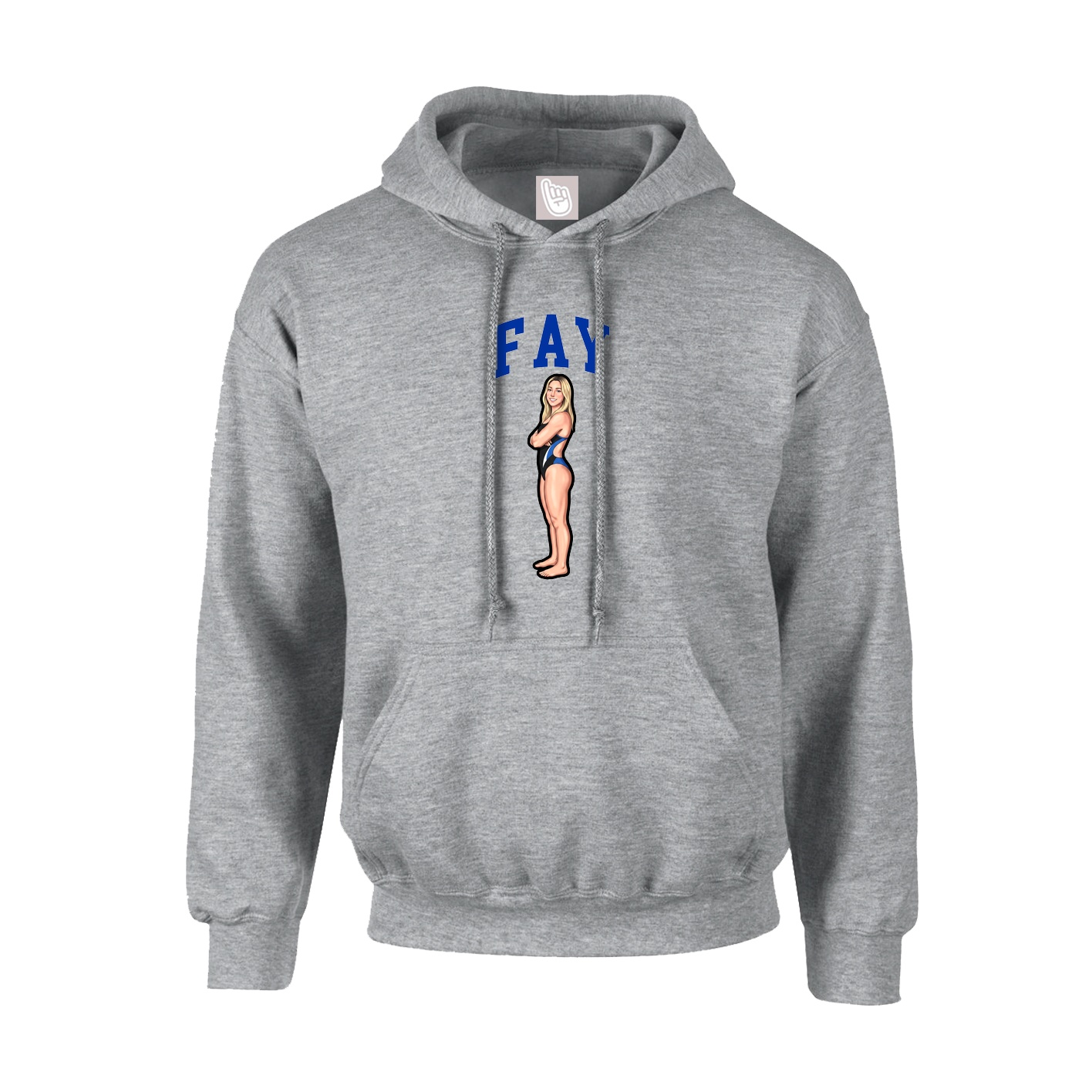 Youth Hoodie — Shirsey in Grey