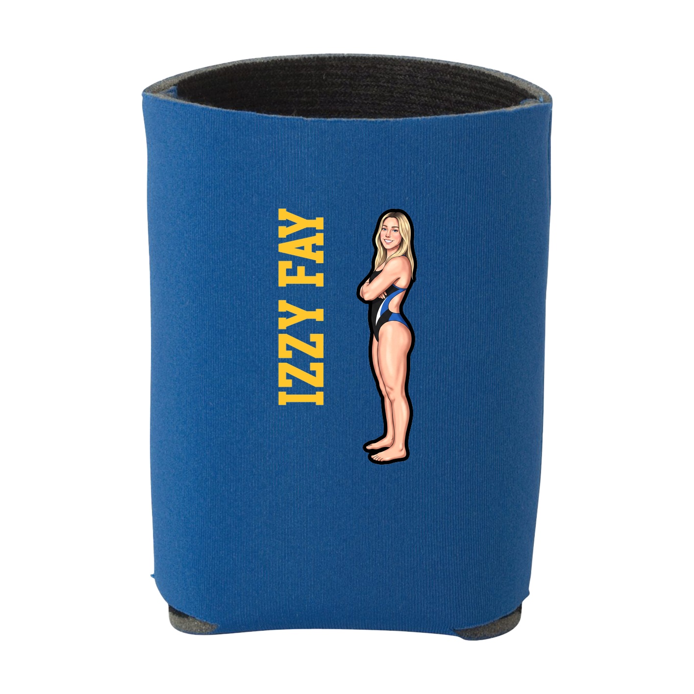 Can Holder — Name Vertical in Royal