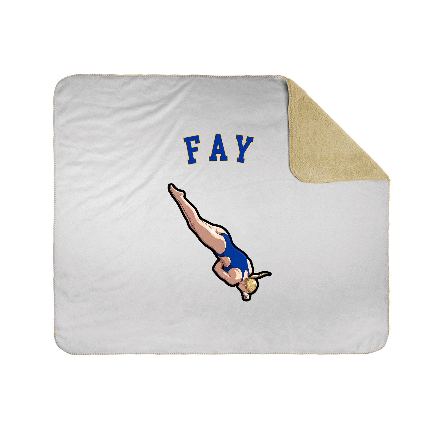 Throw Blanket — Shirsey Arch in White