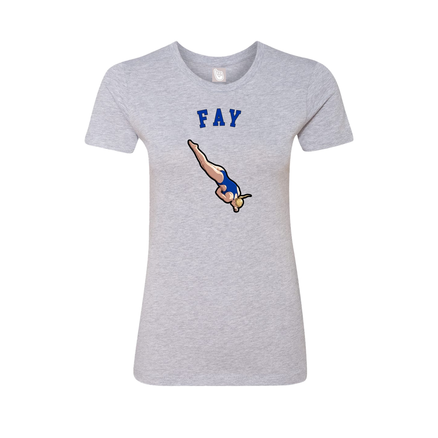 Womens Tee — Shirsey Arch in Grey