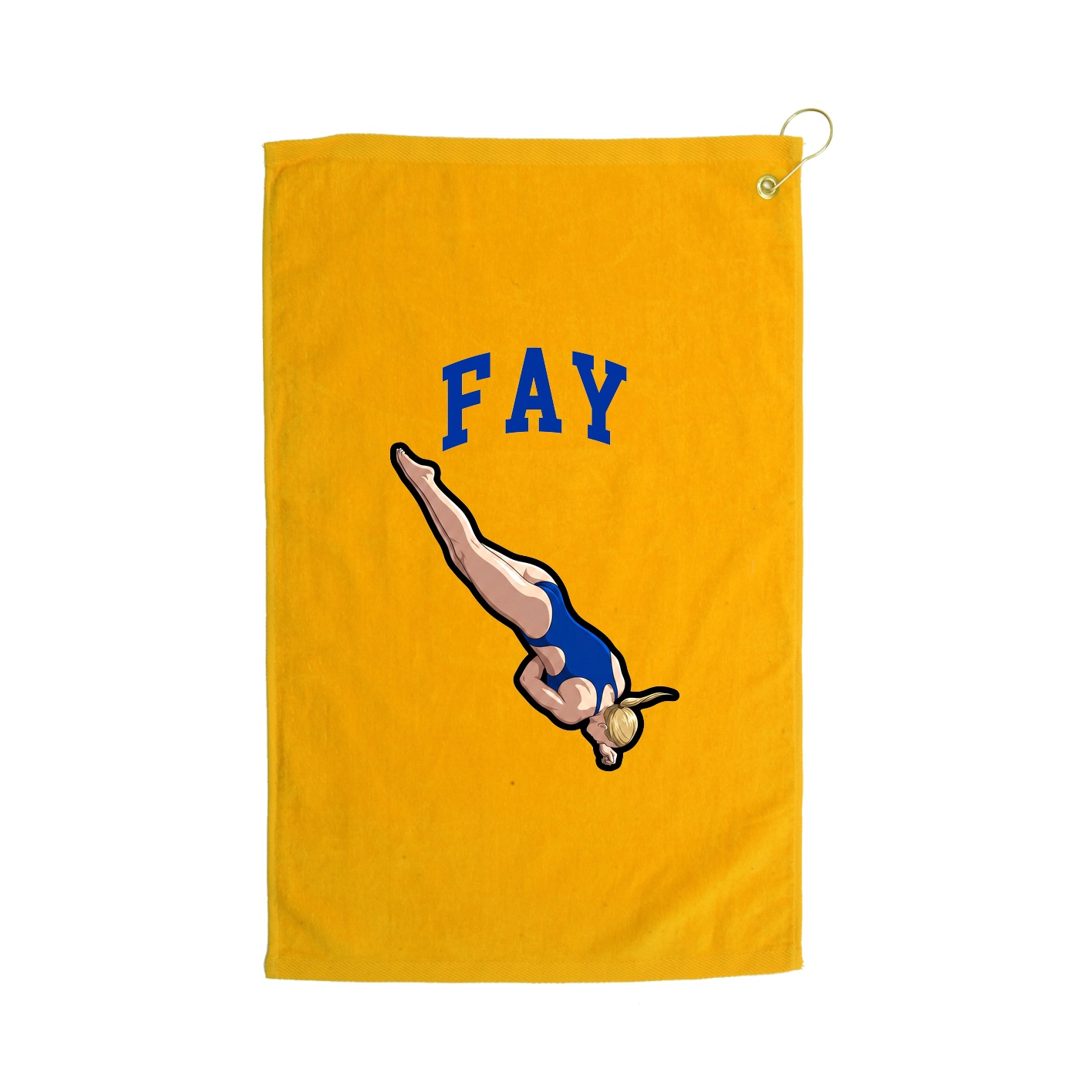 Golf Towel — Shirsey in Gold