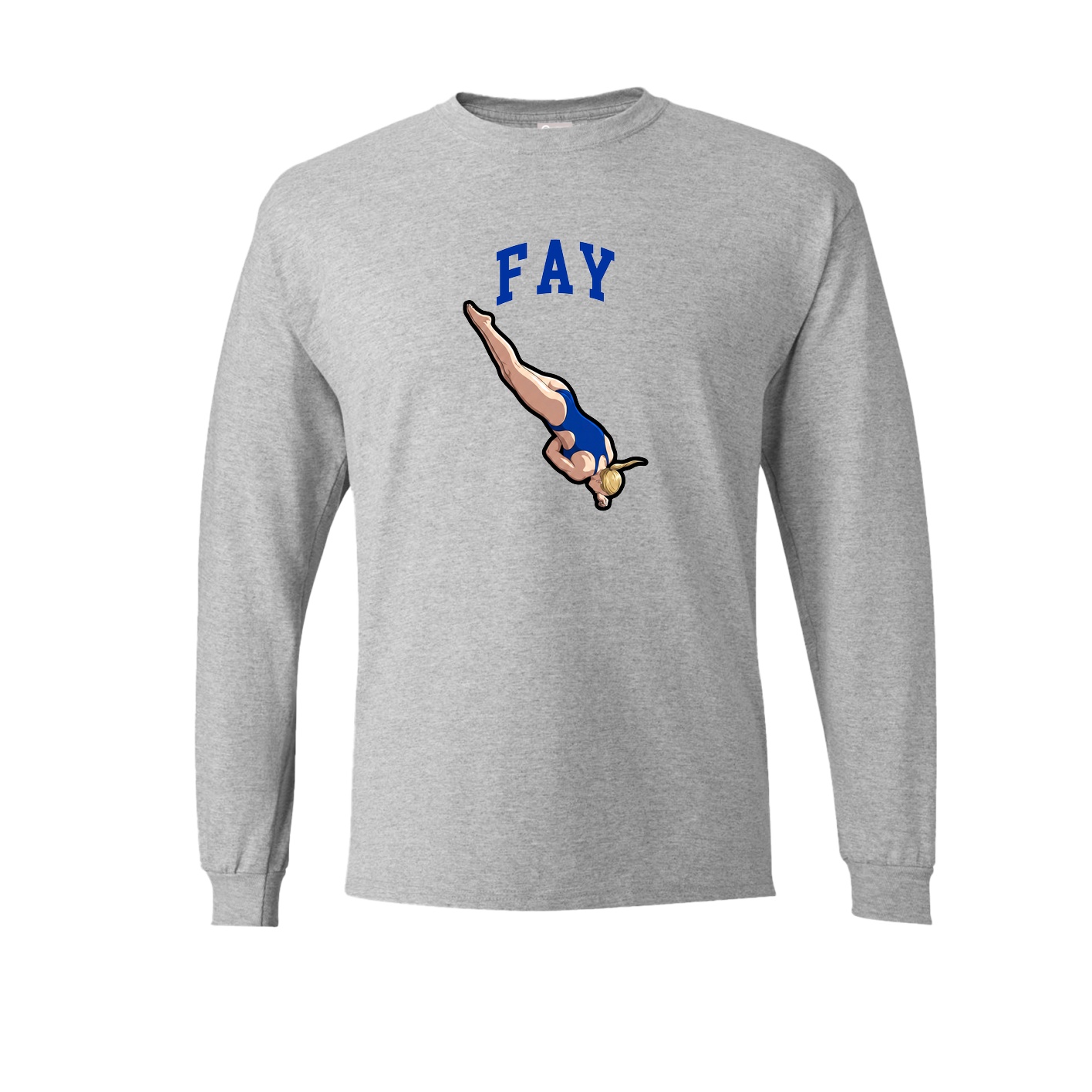 Long Sleeve Tee — Shirsey in Grey