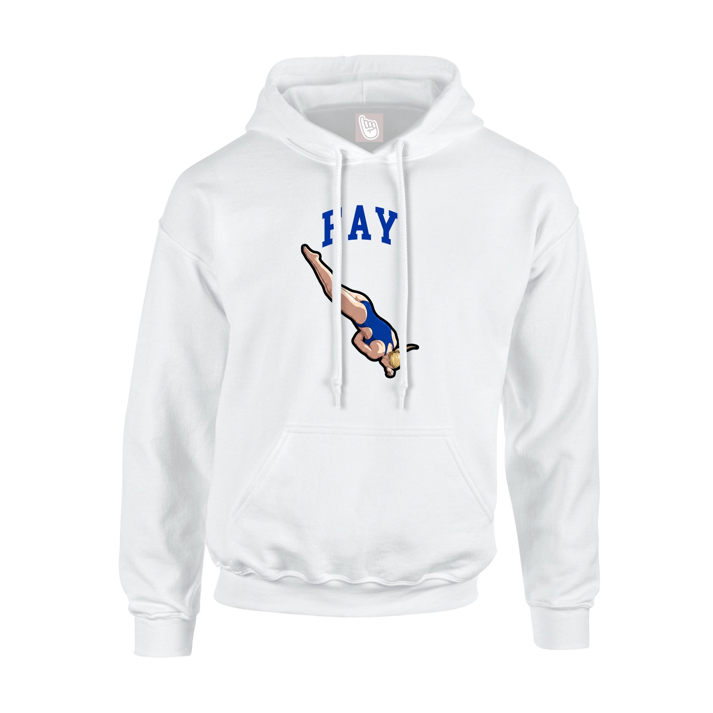 Youth Hoodie — Shirsey in White