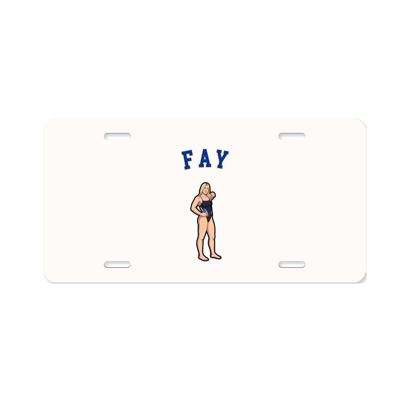 License Plate — Shirsey Arch in Classic