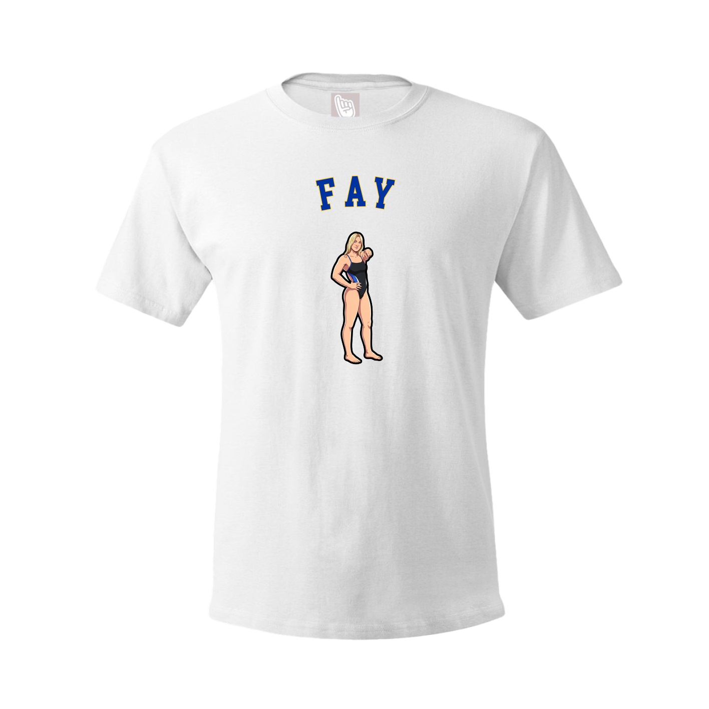 Youth Tee — Shirsey Arch in White