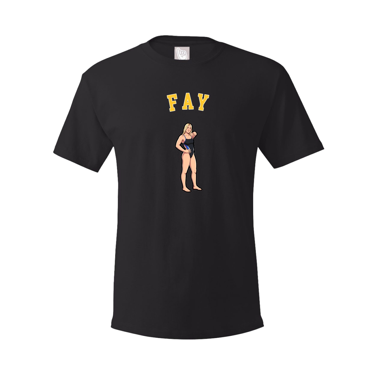 Youth Tee — Shirsey Arch in Black