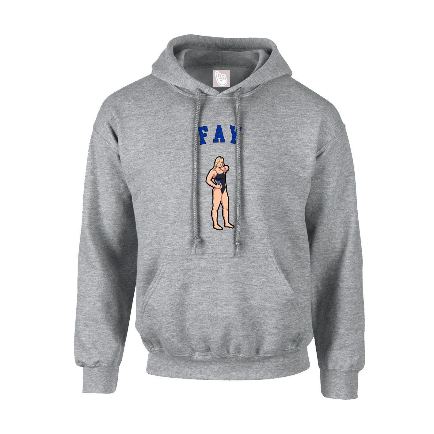 Hoodie — Shirsey Arch in Grey