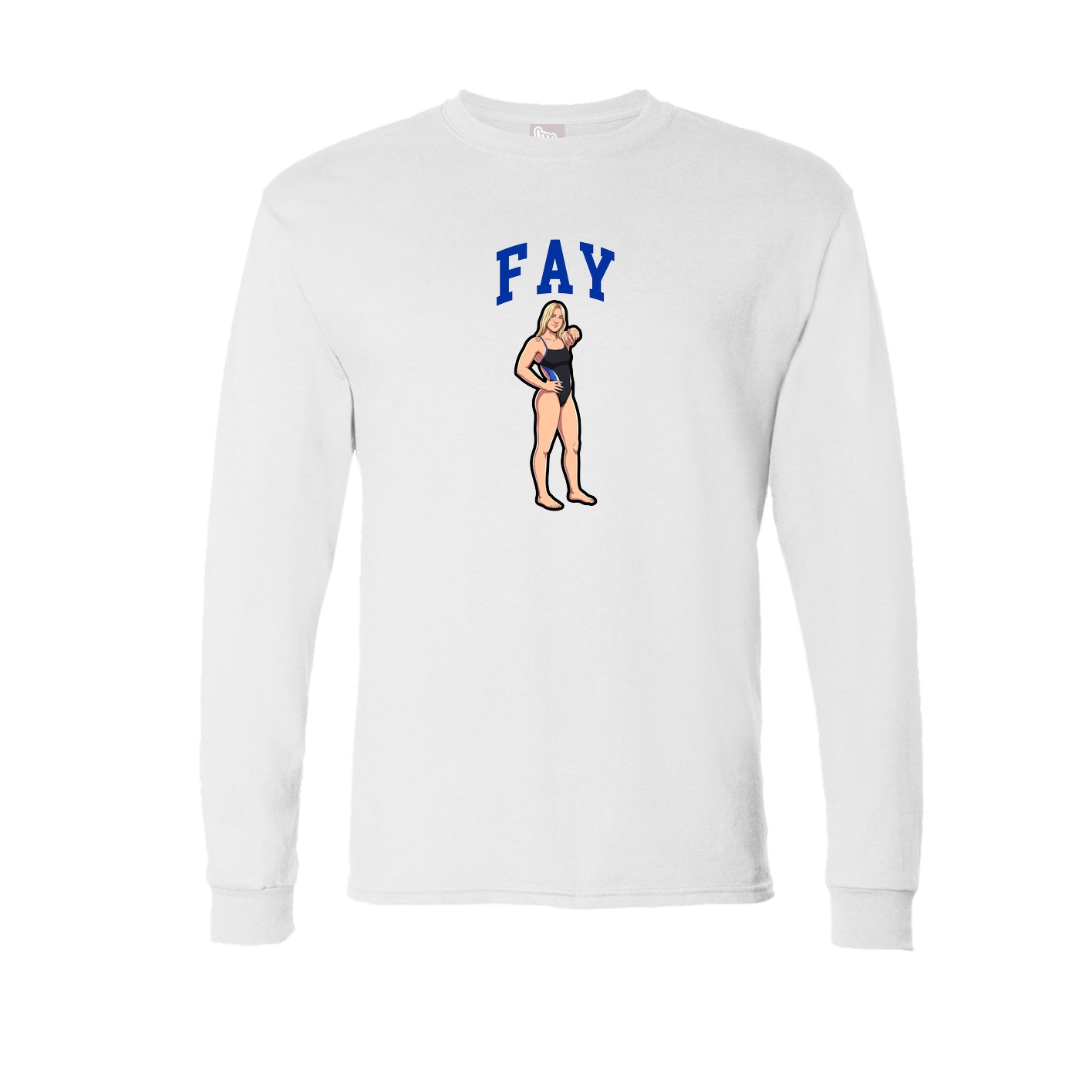 Long Sleeve Tee — Shirsey in White