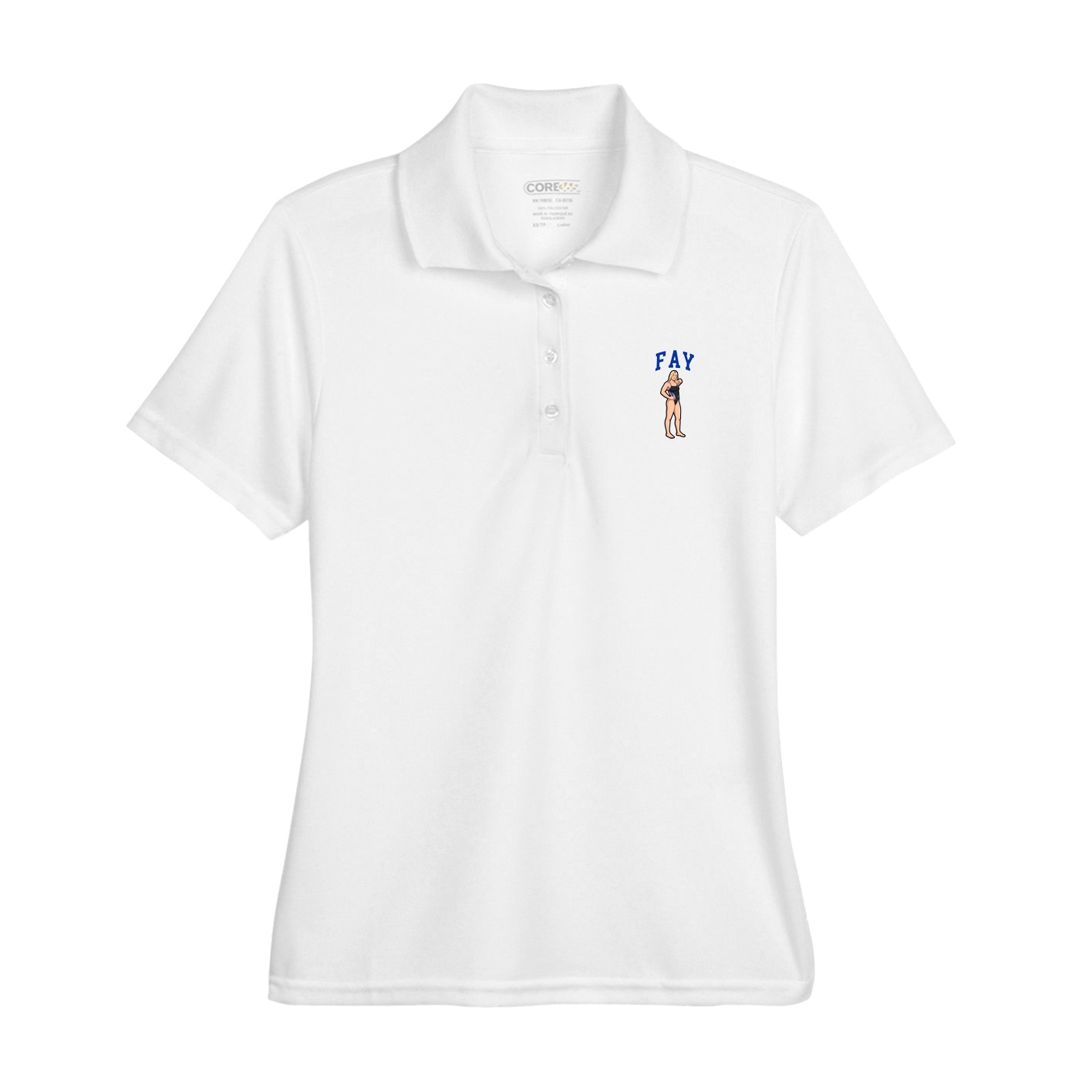 Womens Performance Polo — Shirsey in White