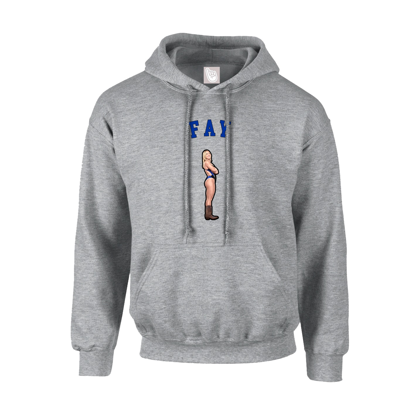 Youth Hoodie — Shirsey Arch in Grey