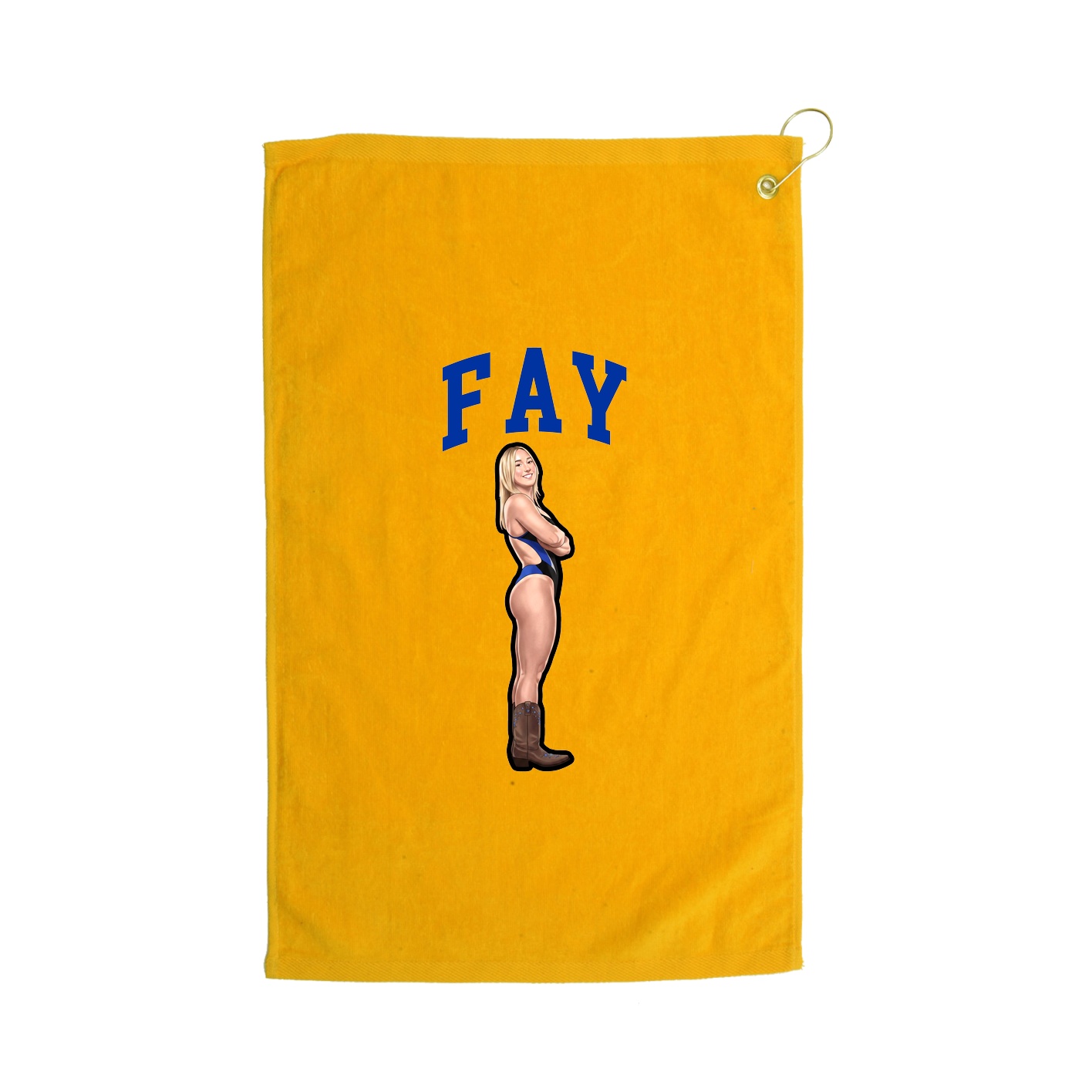 Golf Towel — Shirsey in Gold