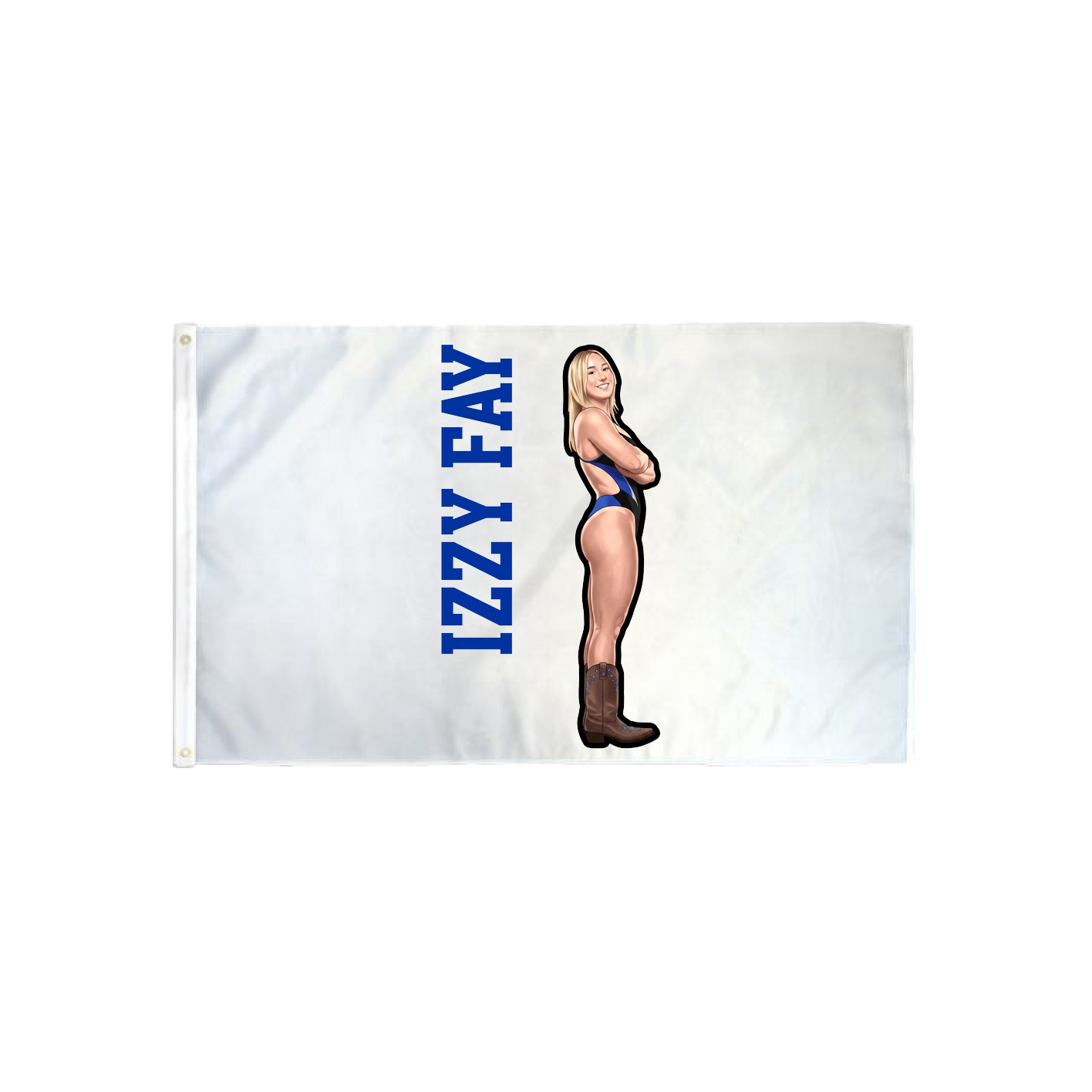 3x5 Flag — Name Vertical in Classic