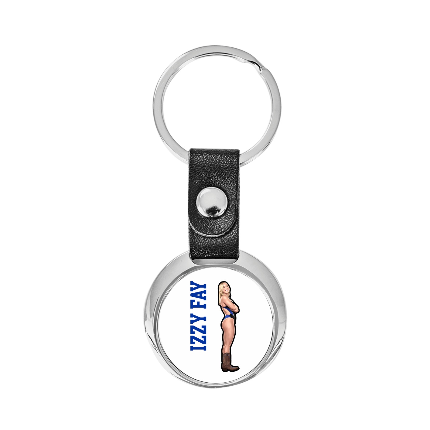Key Chain — Name Vertical in Classic