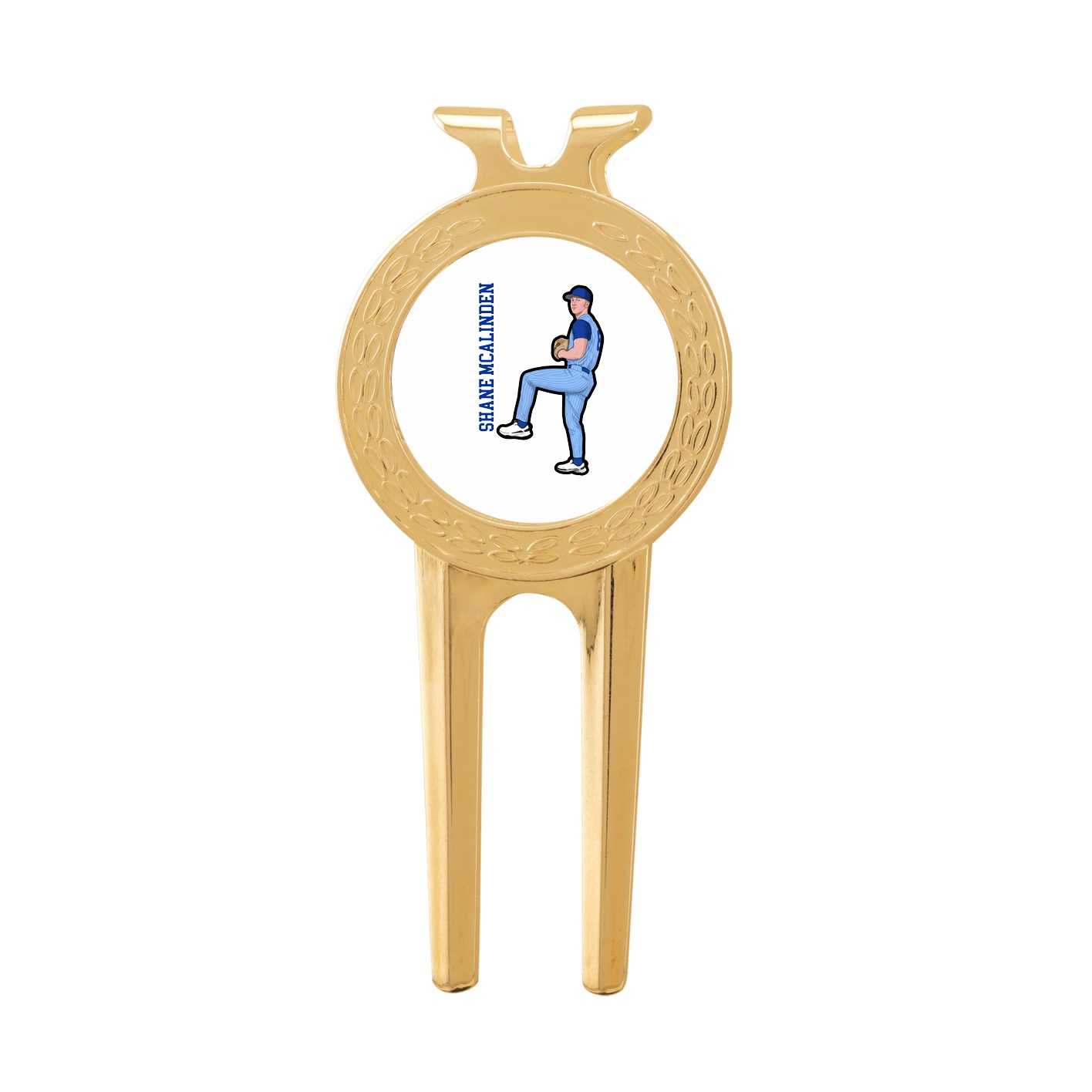 Divot Tool with Ball Marker — Name Vertical in Classic