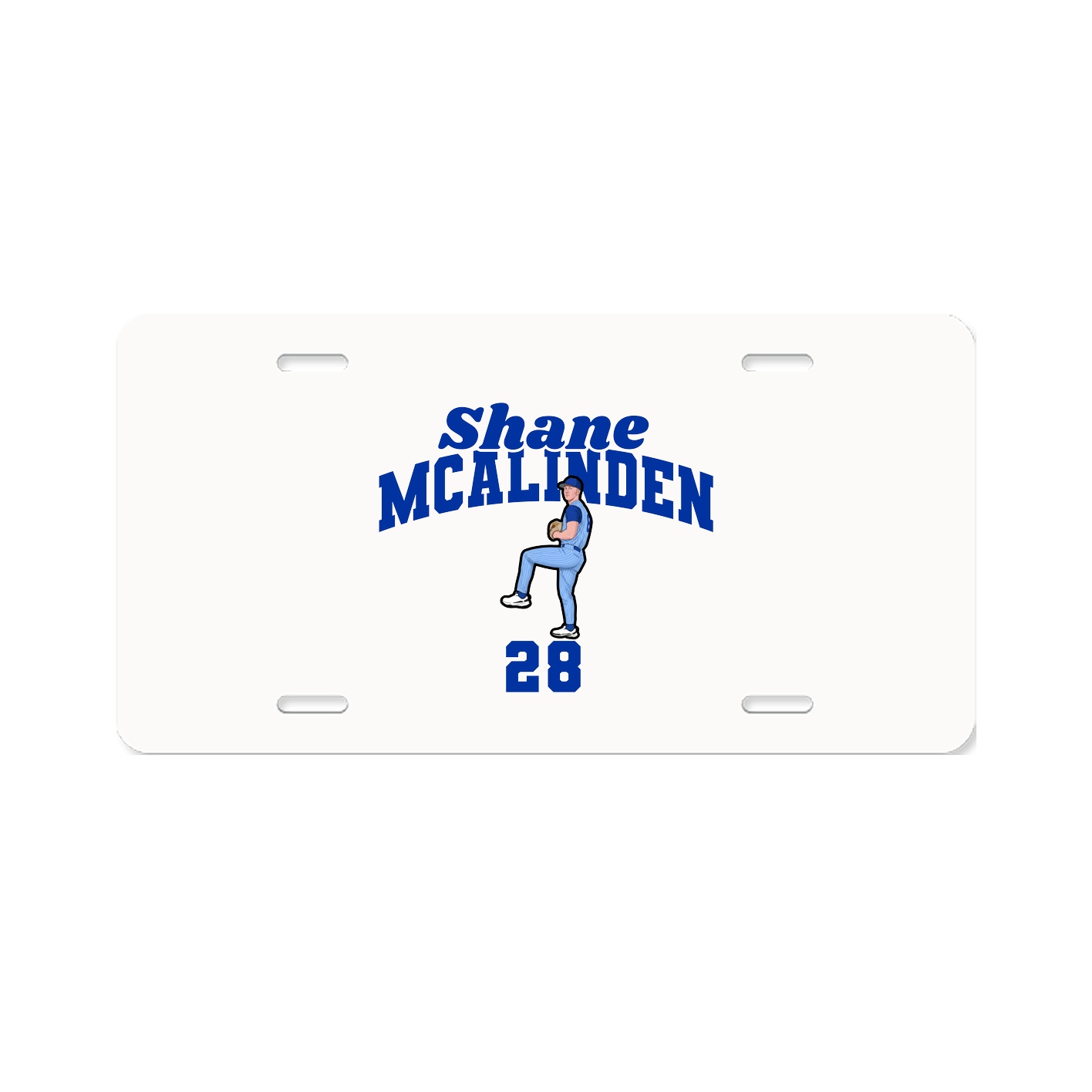 License Plate — Signature Arch in Classic