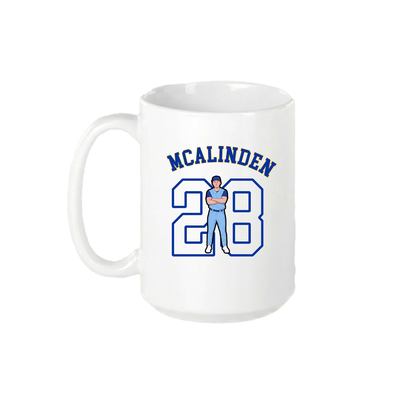15oz Coffee Mug — Shirsey Arch in White