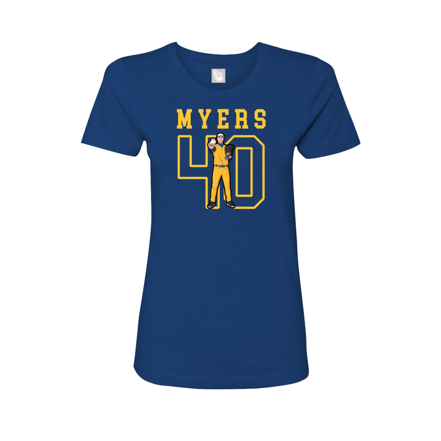 Fitted Women's Tee — Shirsey in Royal