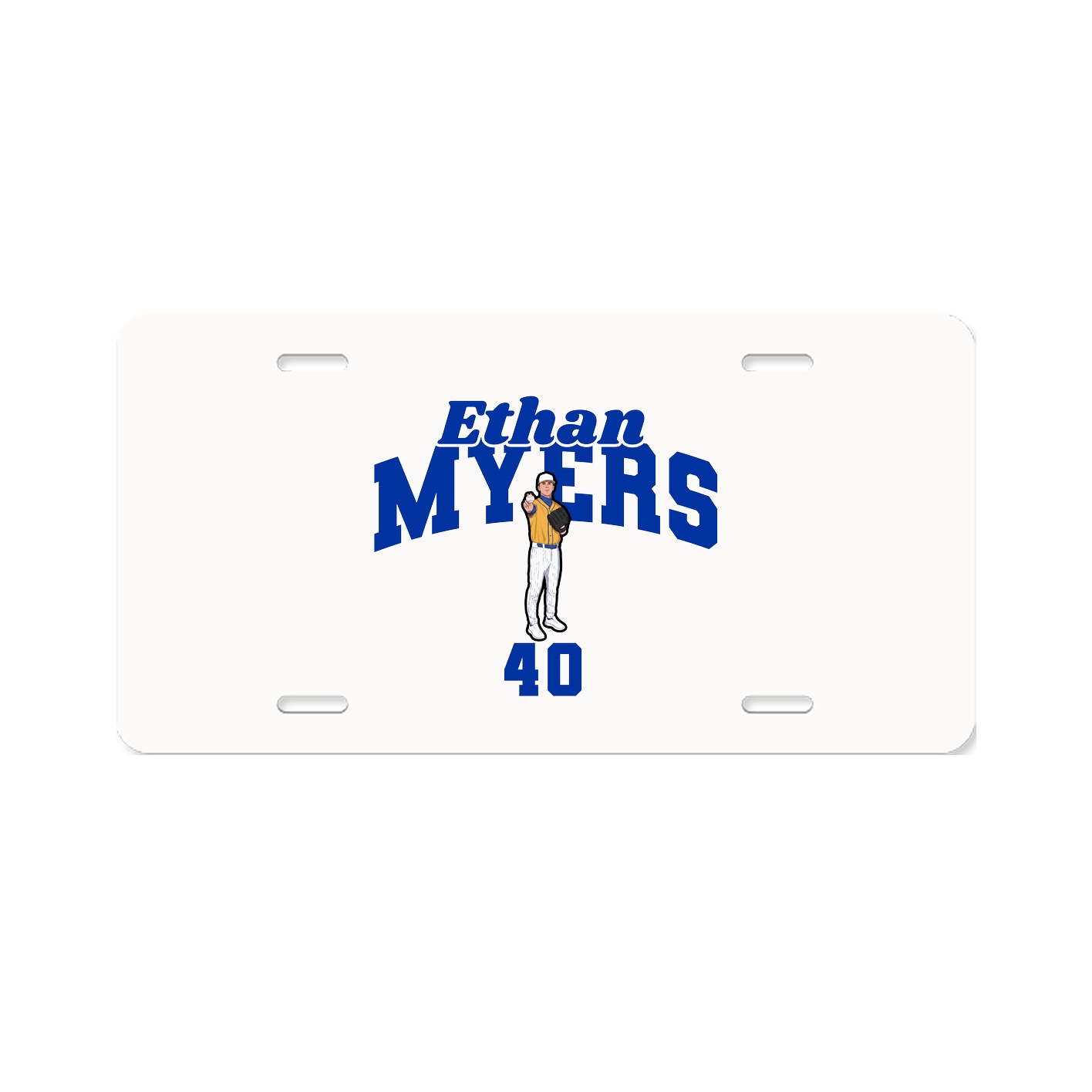 License Plate — Signature Arch in Classic