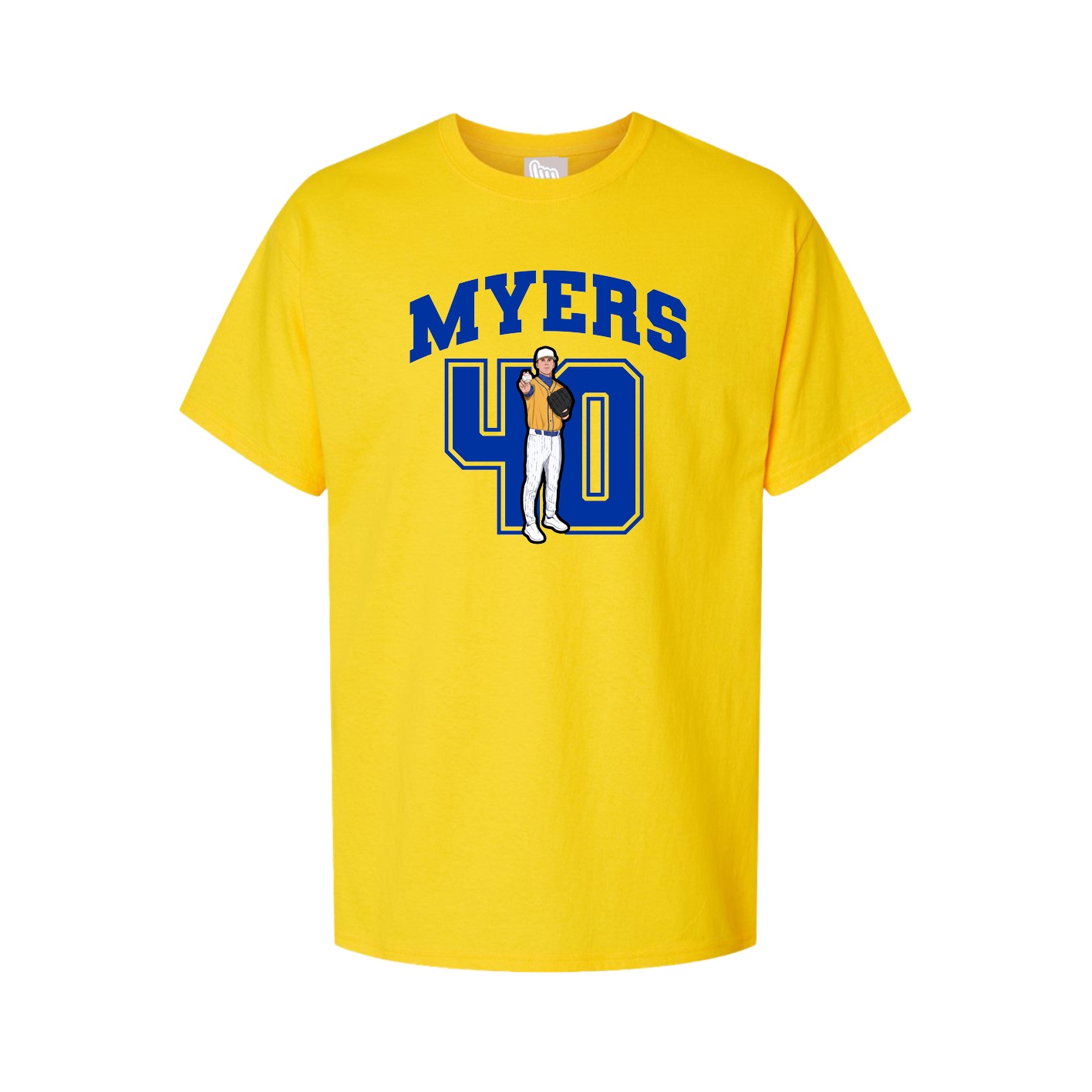 Tee — Number in Gold