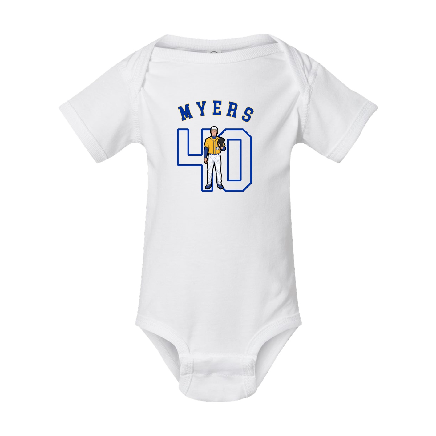 Baby Onesie — Shirsey Arch in White