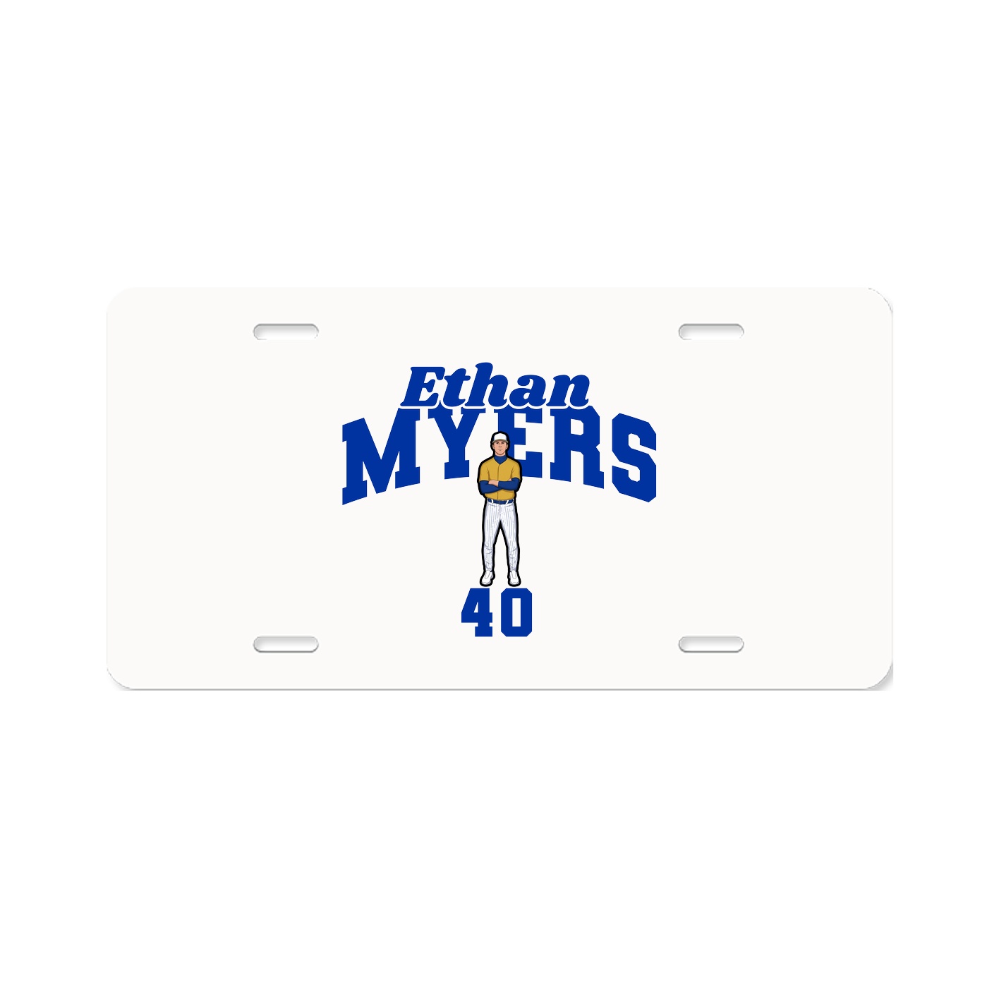 License Plate — Signature Arch in Classic
