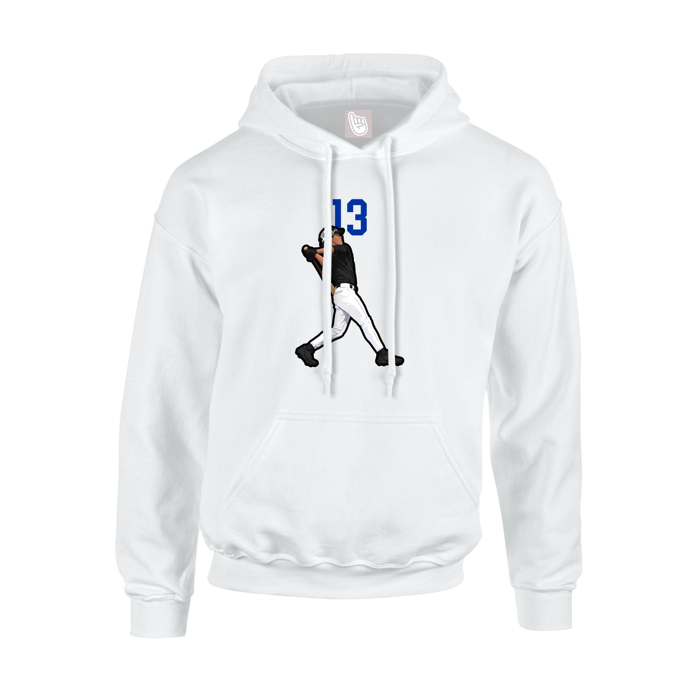 Hoodie — Classic in White