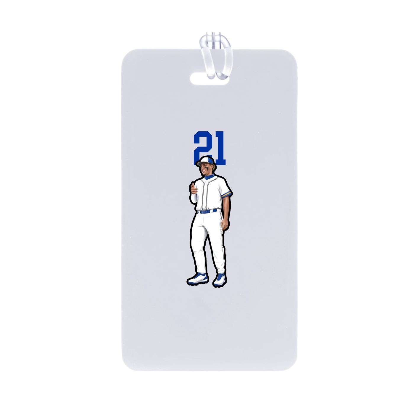 Bag Tag — Number Top in Classic