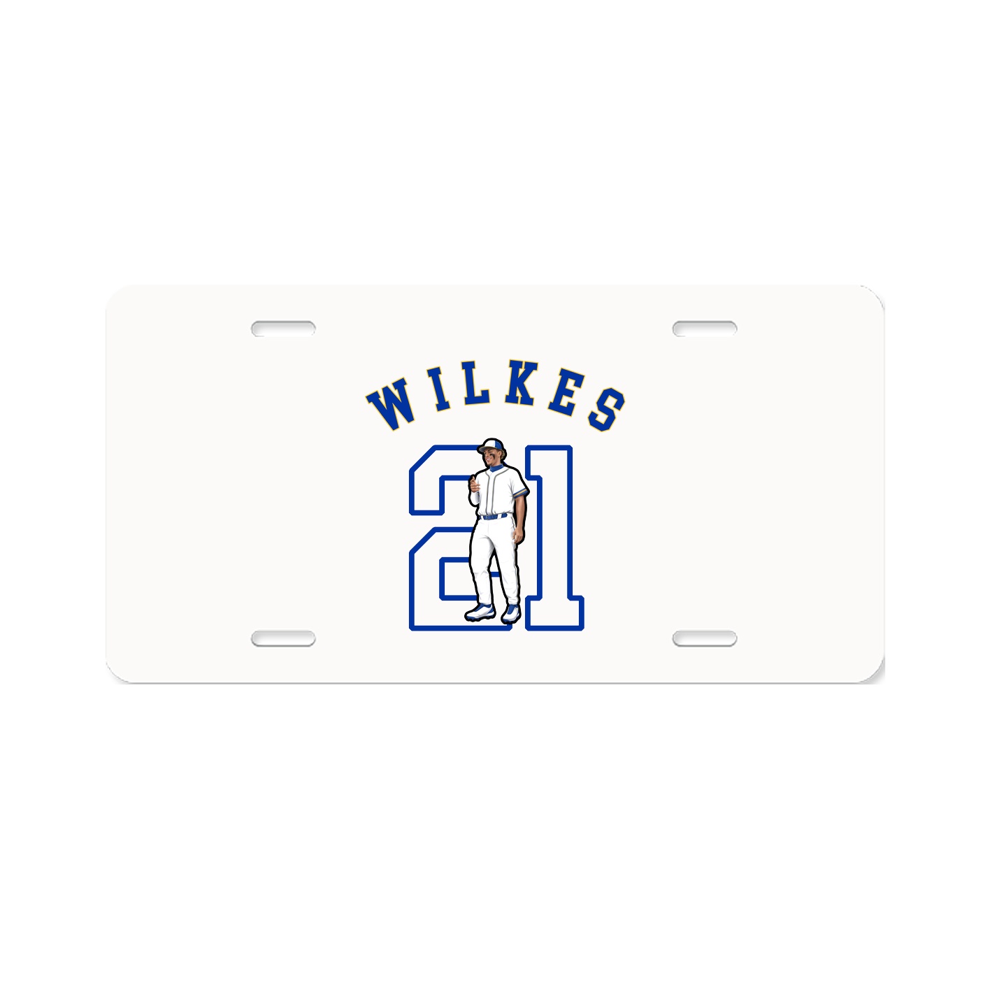 License Plate — Shirsey Arch in Classic