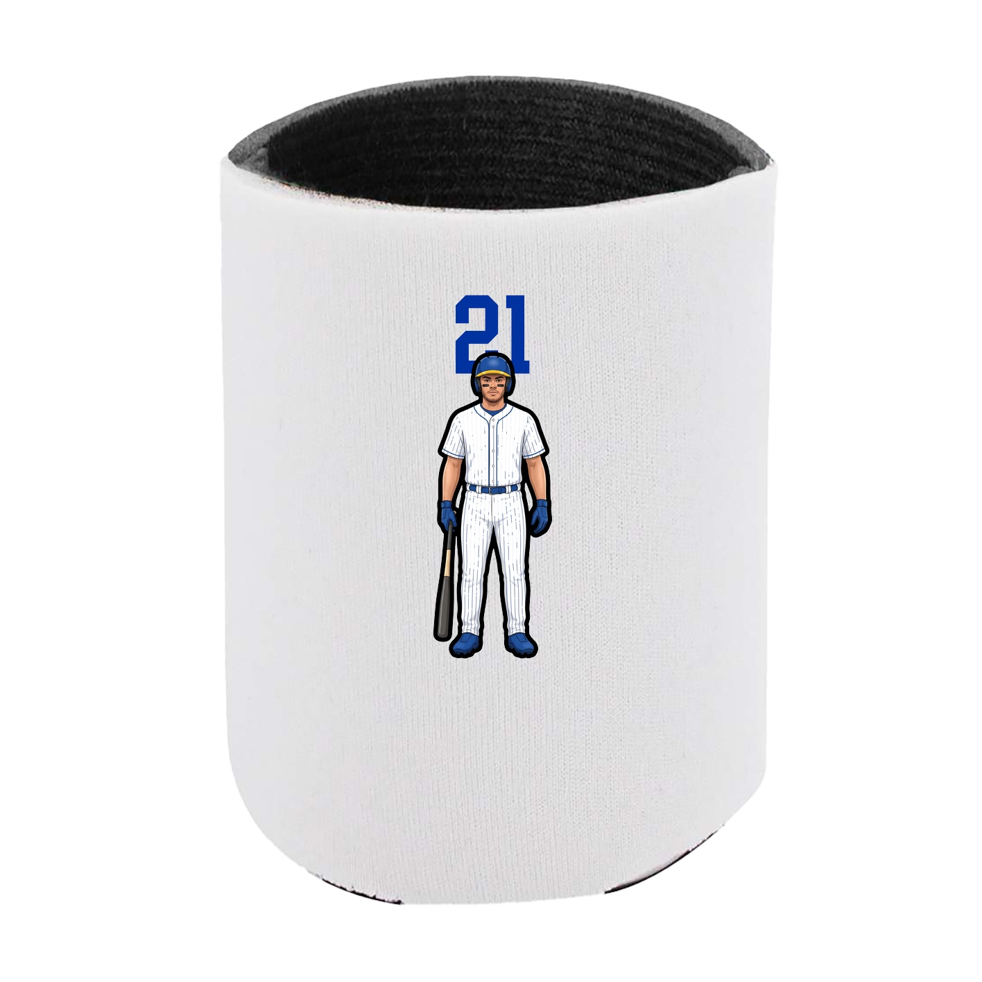 Can Holder — Number Top in White