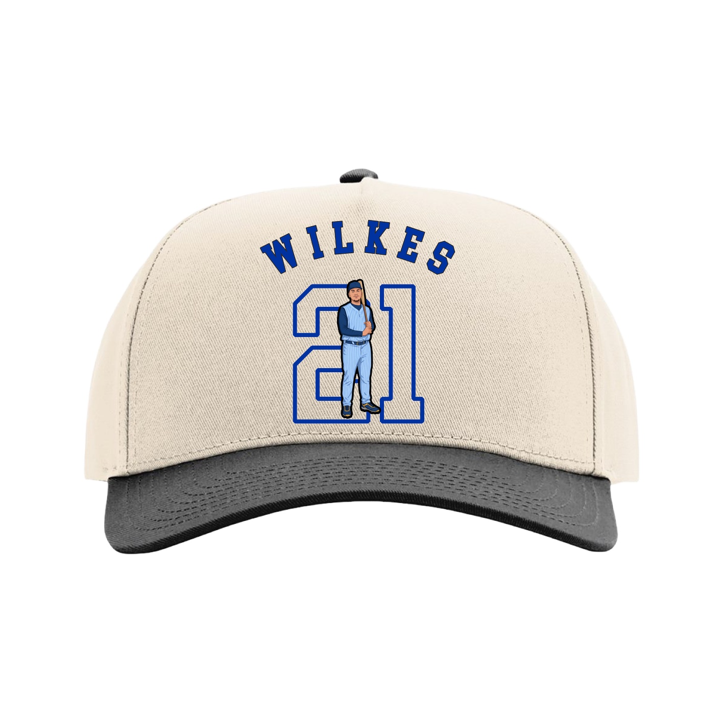 Full Fabric Five-Panel Champ Cap