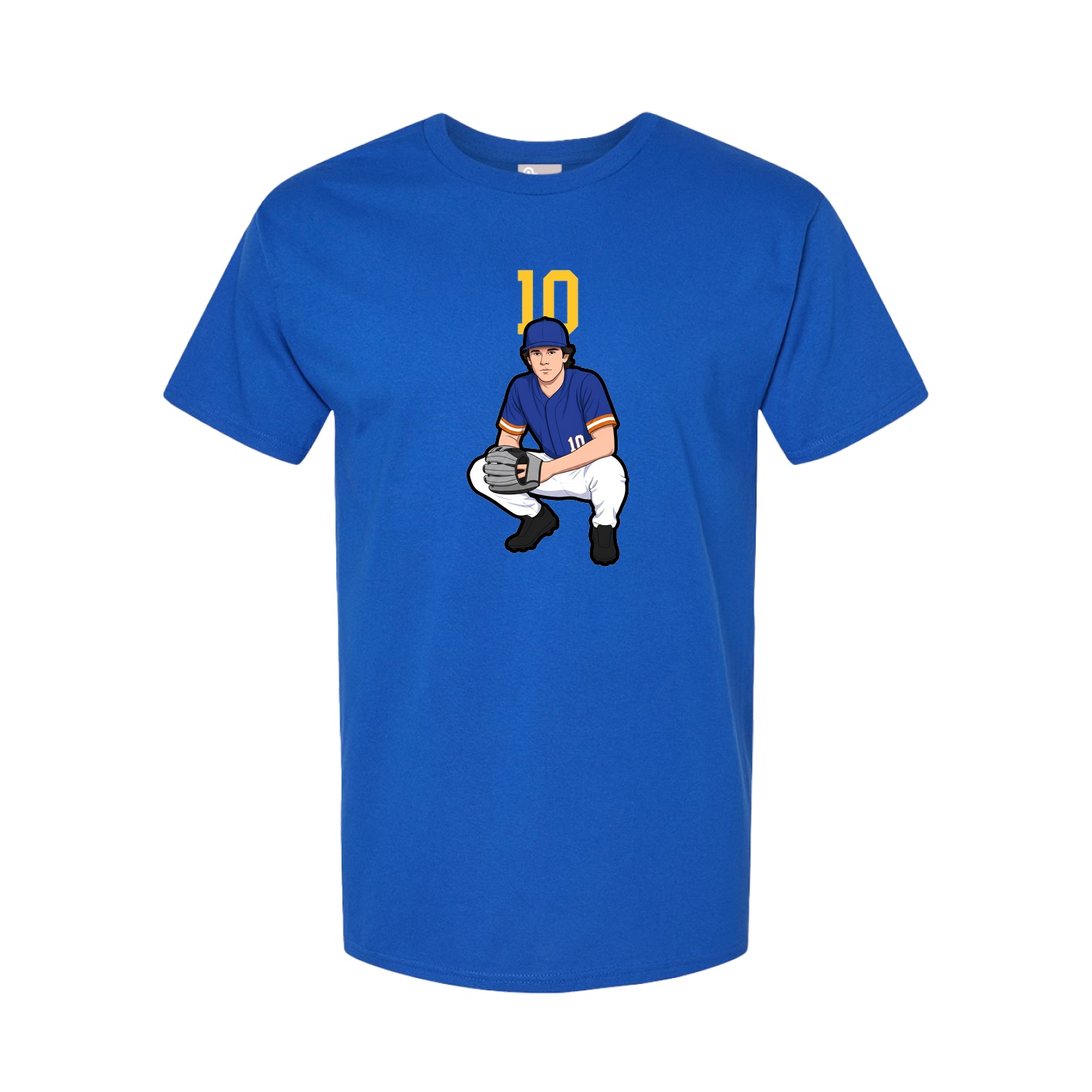 Tee — Number Top in Royal