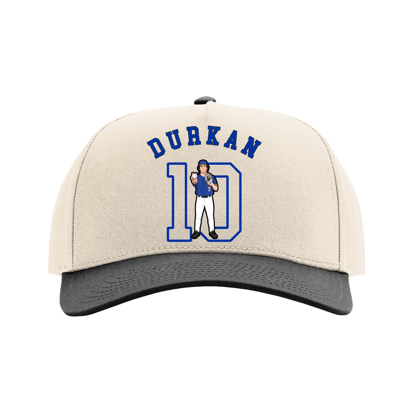 Full Fabric Five-Panel Champ Cap